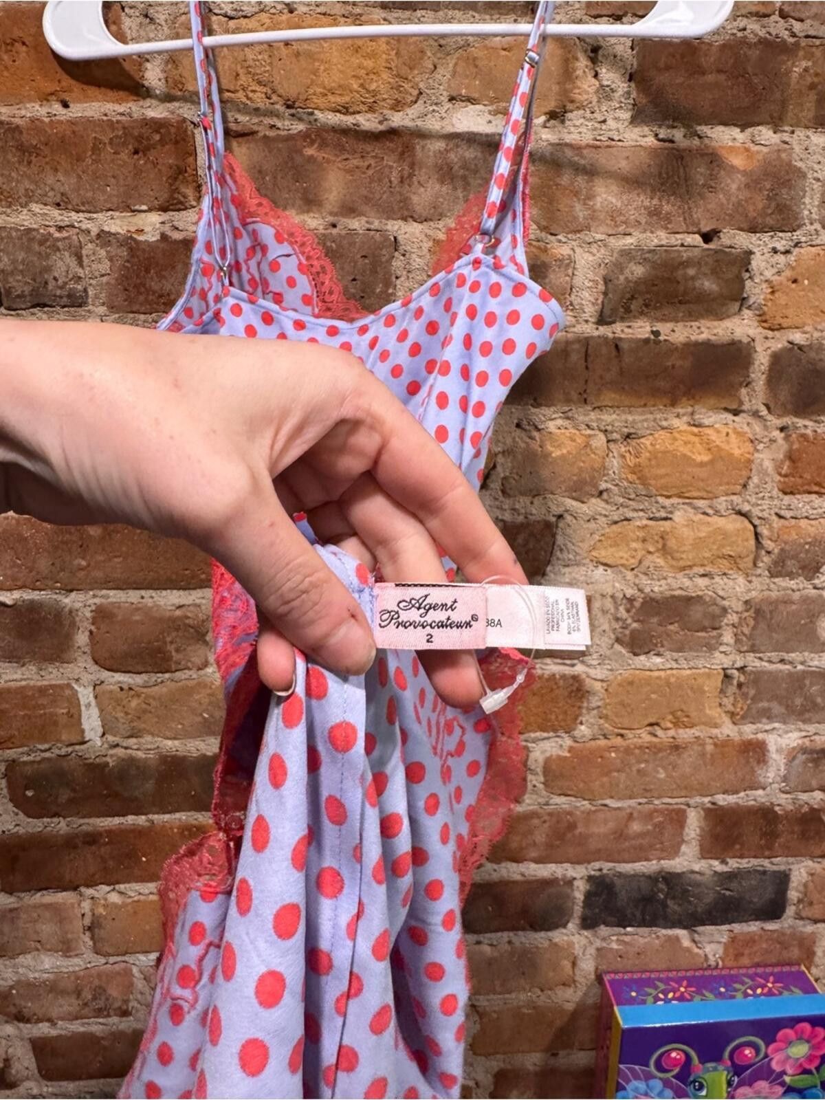Agent Provocateur AGENT PROVOCATEUR LUCIE POLKADOT SLIP DRESS Size XS / US 0-2 / IT 36-38 - 5 Thumbnail