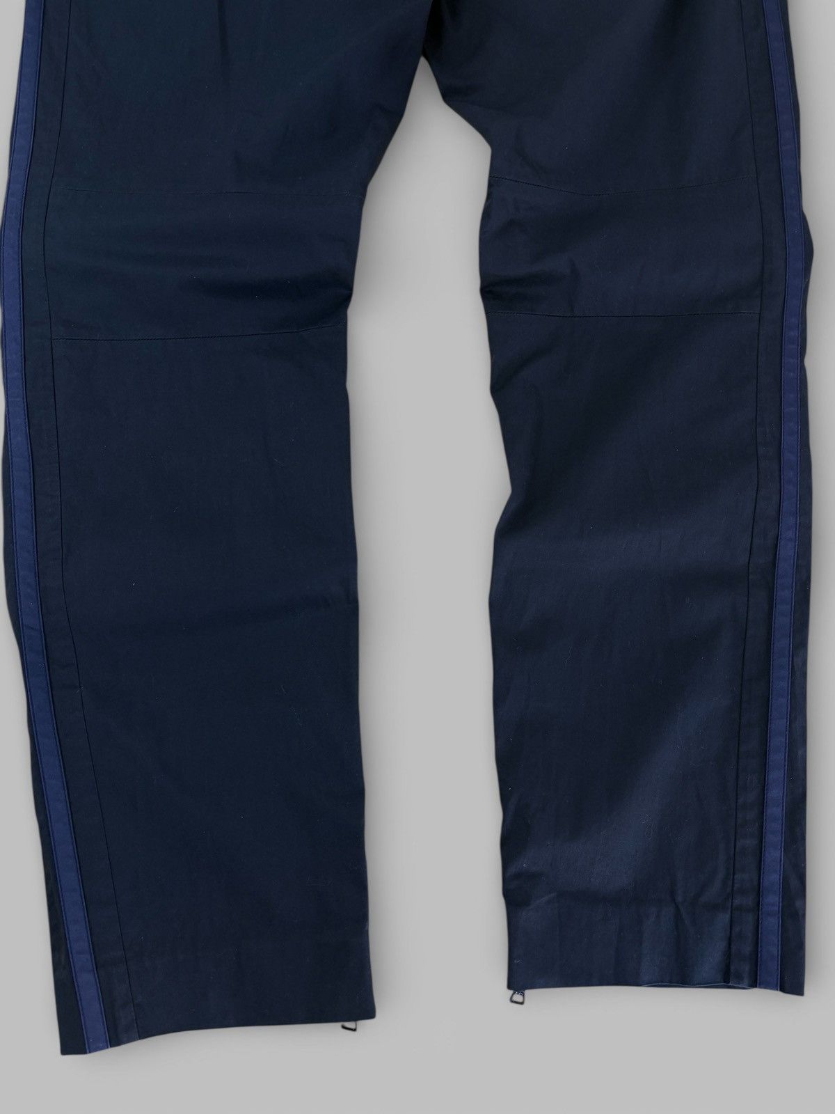 Prada Prada 2000s Black Technical Pants With Blue Sides Stripes Size US 36 / EU 52 - 6 Thumbnail
