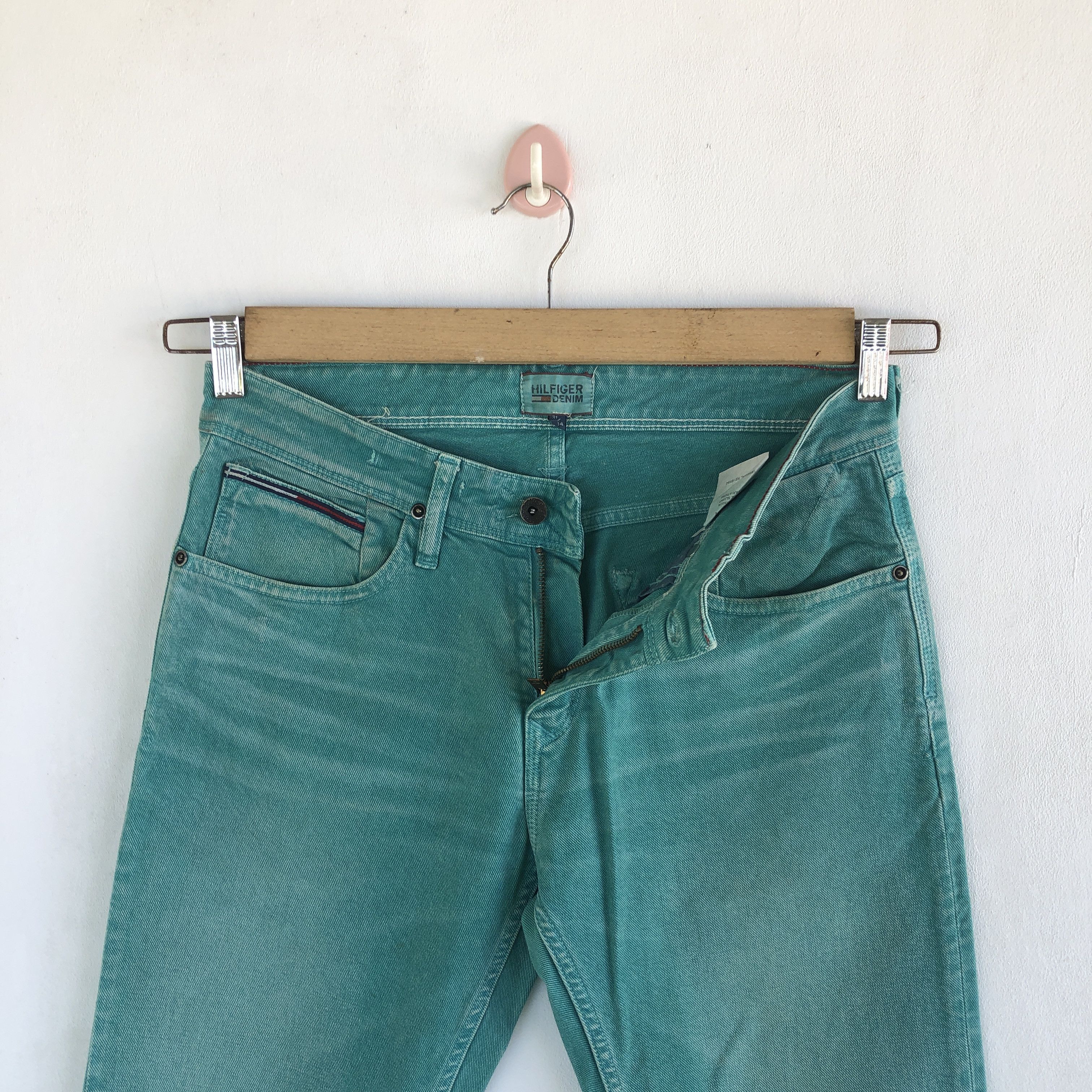 Tommy Hilfiger Green Tommy Hilfiger Jeans Tommy Hilfiger Denim Pants Size US 30 / EU 46 - 5 Thumbnail