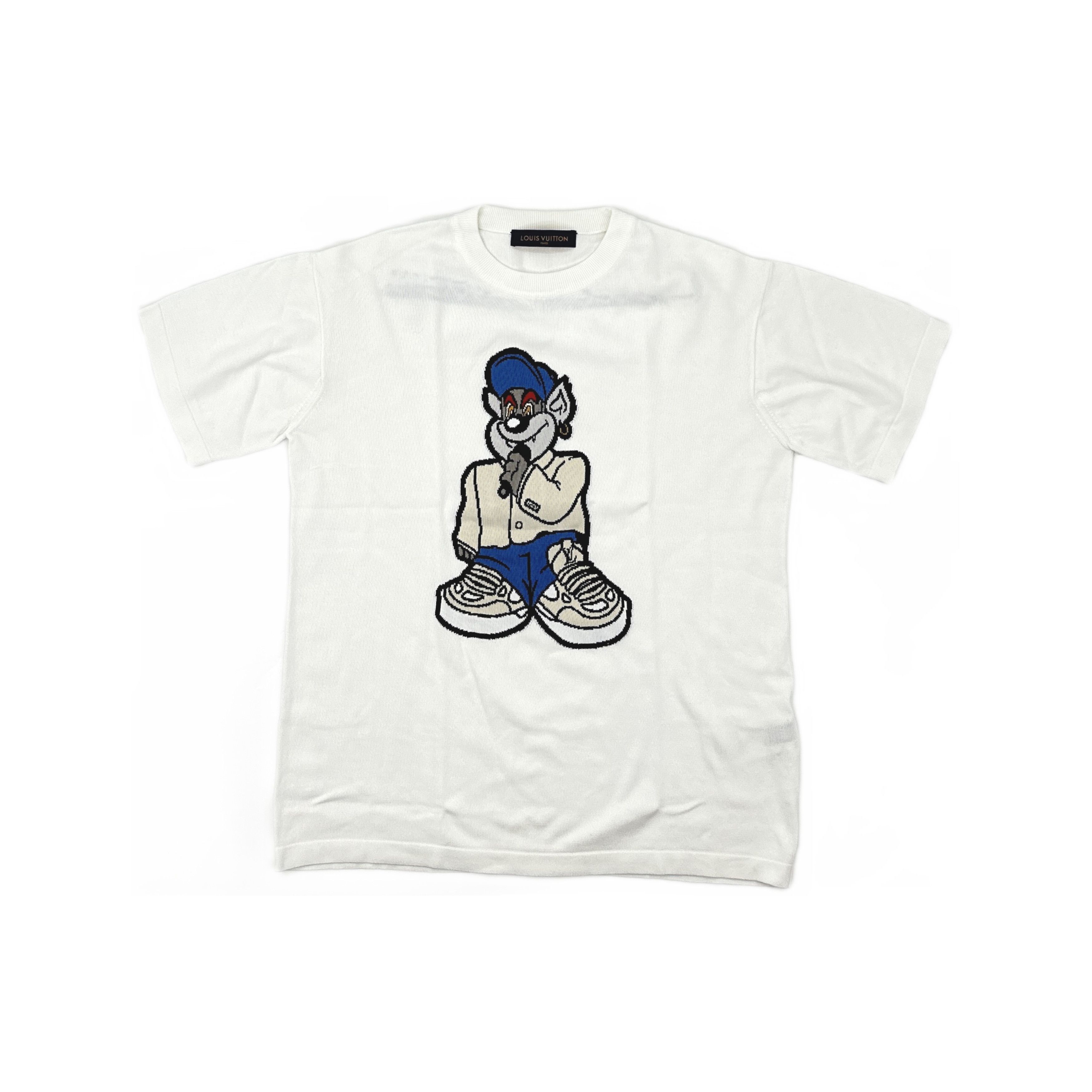 Louis Vuitton Louis Vuitton Cartoon Graphic T-Shirt Size M Size US M / EU 48-50 / 2 - 1 Thumbnail