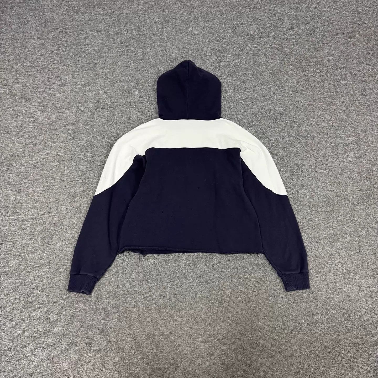 Celine Celine preppy colorblock logo hoodie S navy/white Size S / US 4 / IT 40 - 2 Thumbnail