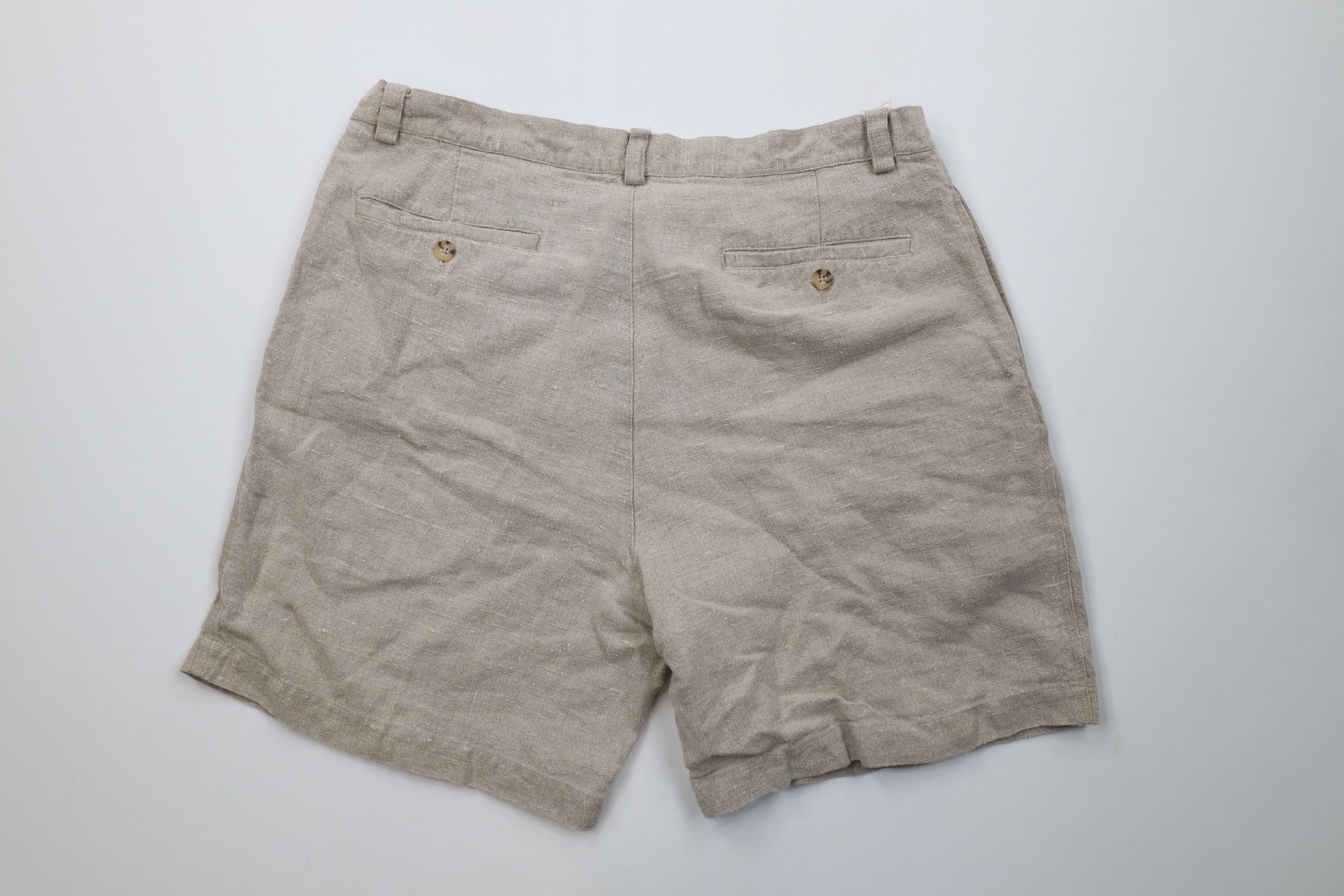 American Eagle Outfitters Vintage 90s American Eagle Outfitters Chino Shorts Beige Size US 38 / EU 54 - 7 Thumbnail