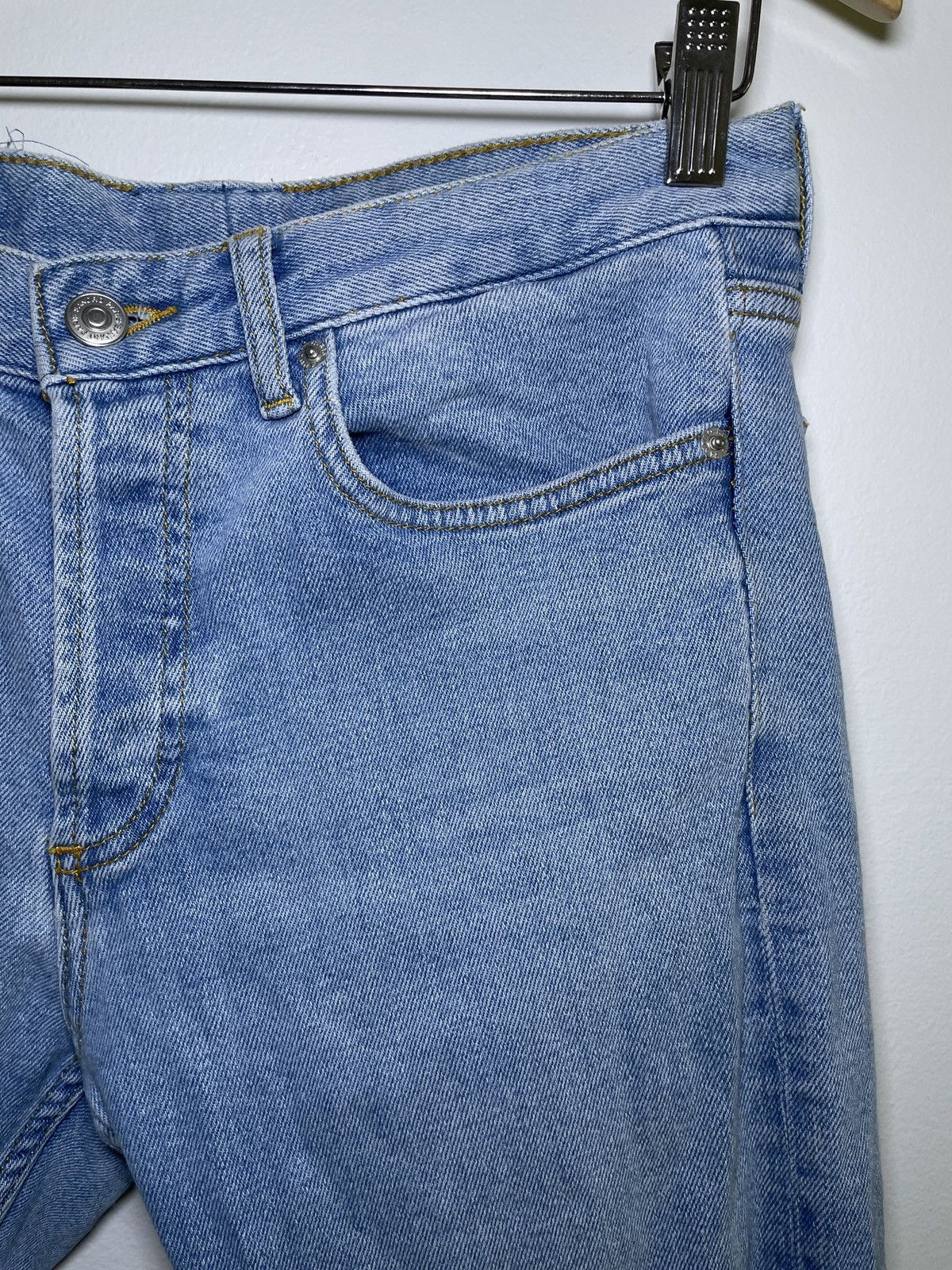Sandro Sandro Light Blue Washed Jeans Size US 28 / EU 44 - 3 Thumbnail