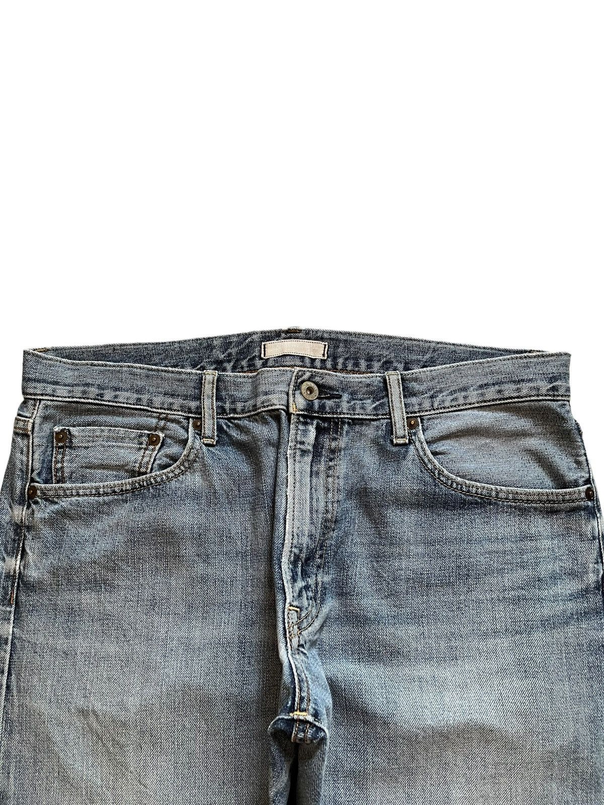 Japanese Brand × Uniqlo SALES🔥Vintage Uniqlo Selvedge Faded Wash Loose Jeans Size US 35 - 5 Thumbnail