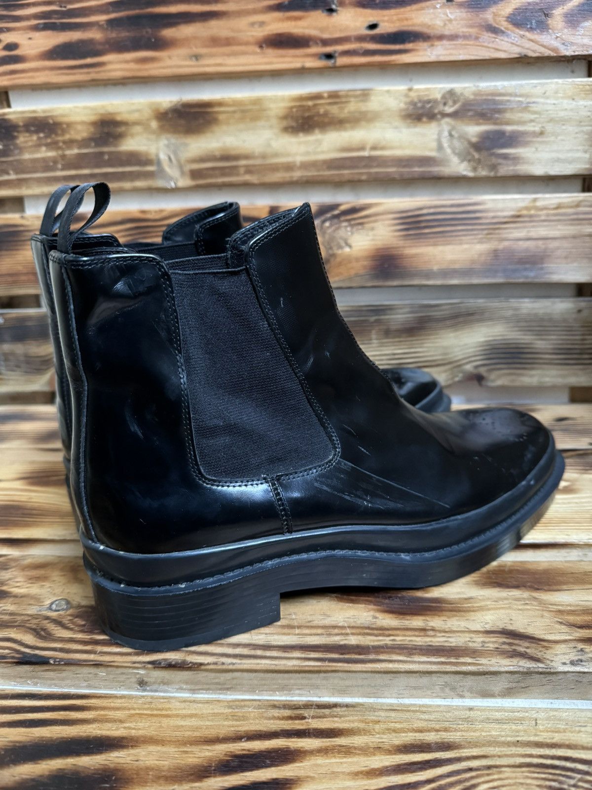 Prada Oxford ankle Chelsea boots Size US 9 / EU 42 - 14 Thumbnail