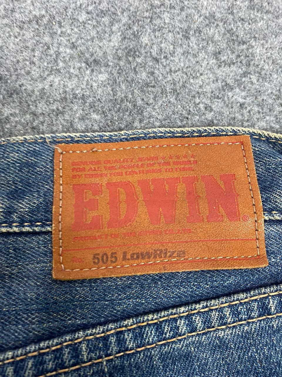 Edwin vintage edwin 505 lowrize selvedge denim Size US 32 / EU 48 - 5 Thumbnail