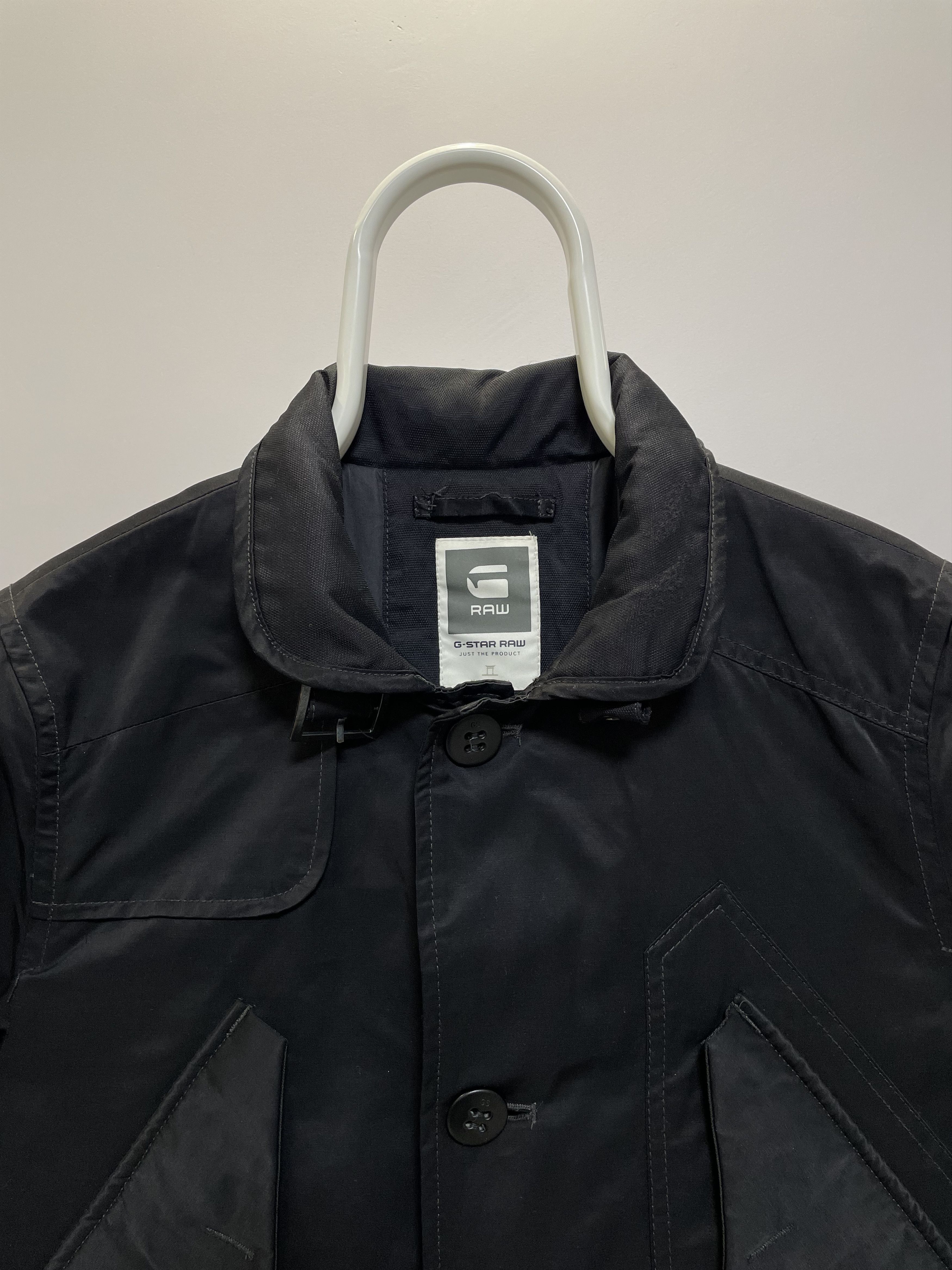 G-Star G-STAR RAW Atlas Garber Trench Jacket Coat Marlow Nylon Size US M / EU 48-50 / 2 - 7 Thumbnail