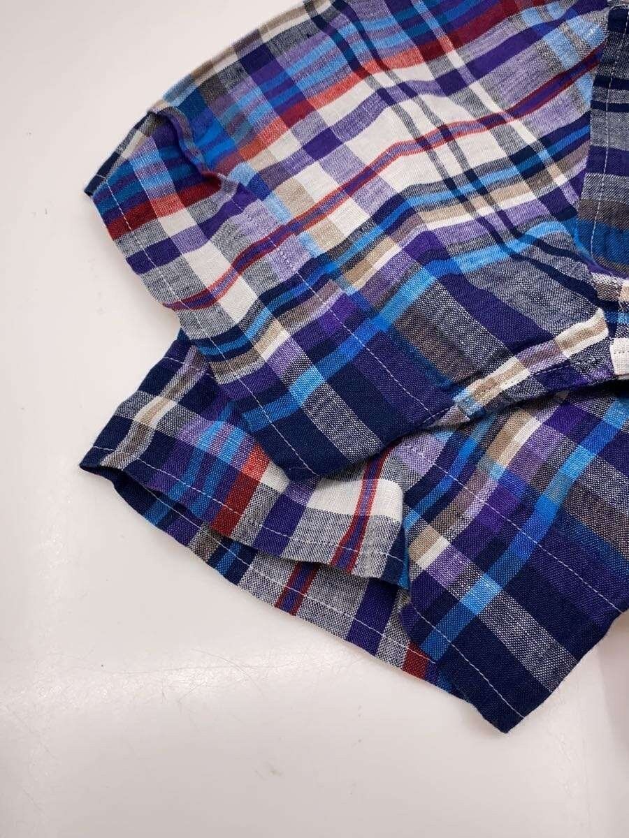 Vivienne Westwood Asymmetrical Collar Plaid Short Sleeve Button Shirt Size US S / EU 44-46 / 1 - 3 Thumbnail