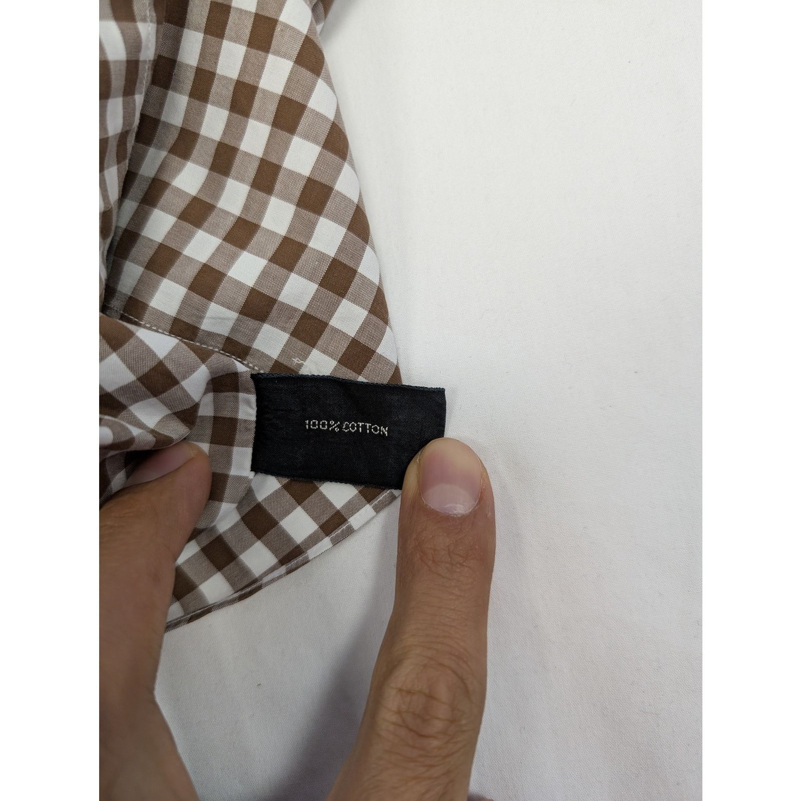 Tom Ford o1rshd1 CC20 Checked Button up Shirt in Multicolor Size US M / EU 48-50 / 2 - 12 Thumbnail