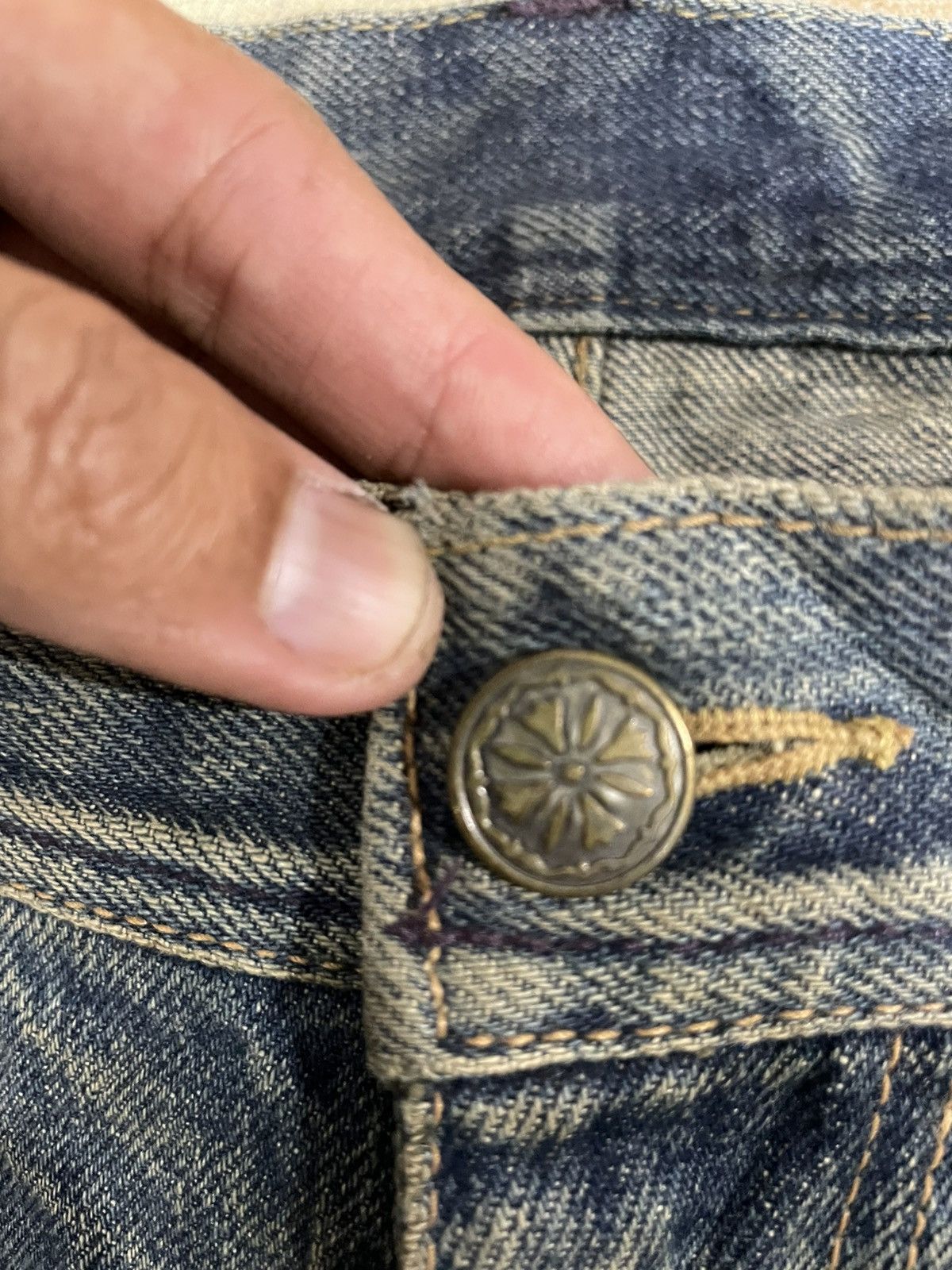 Japanese Brand × Vintage Vintage Japanese Brand Mudwash Distressed Ripped Denim Size US 34 / EU 50 - 11 Thumbnail