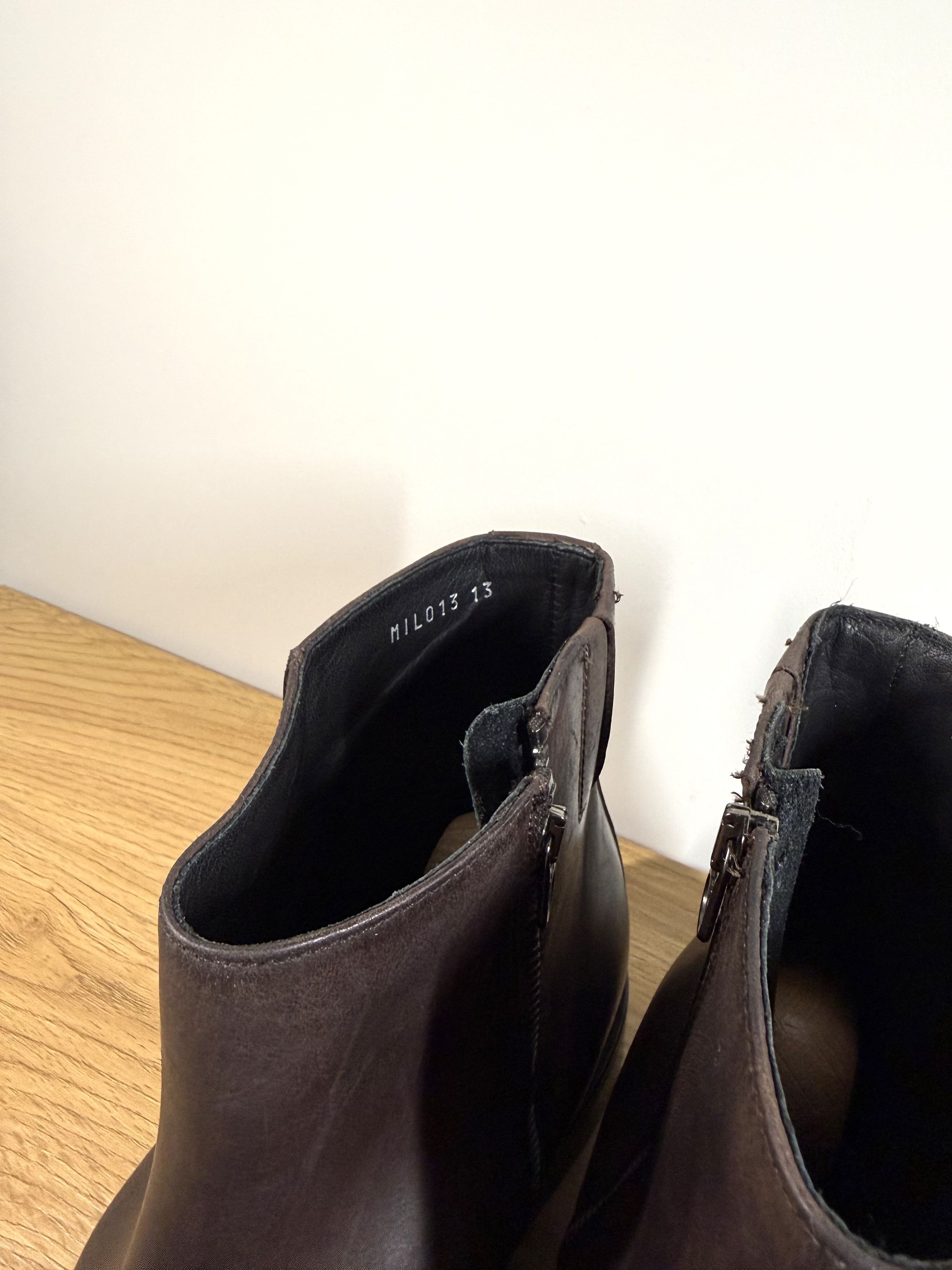 Donald Pliner Donald Pliner Brown Leather Boots US13 Size US 13 / EU 46 - 7 Thumbnail