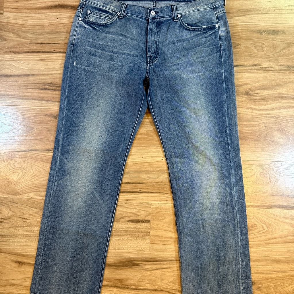 7 For All Mankind 7 For All Mankind Men’s Jeans 38x33.5 Straight Leg USA Size US 38 / EU 54 - 1 Thumbnail
