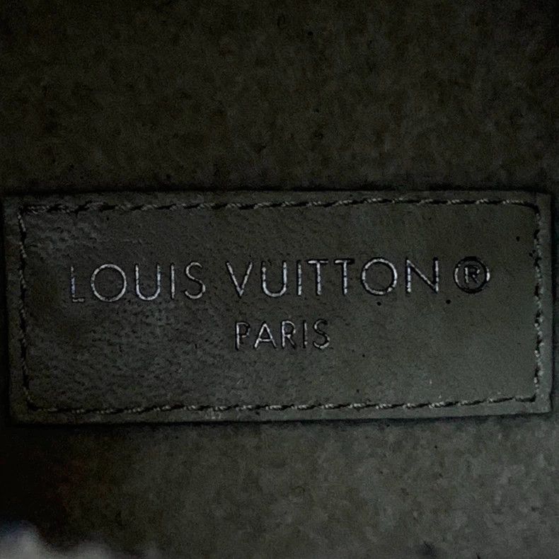 Louis Vuitton Louis Vuitton Black logo embossed lace-up Doc Martens boot Size US 7.5 / IT 37.5 - 8 Thumbnail