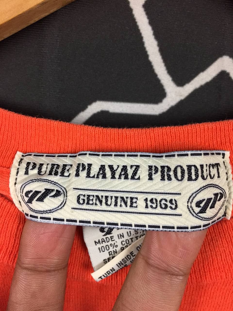 Vintage Vtg 90s Pure Playaz Made in Usa Hip Hop Streetwear Rap Tee Size US XXL / EU 58 / 5 - 15 Thumbnail