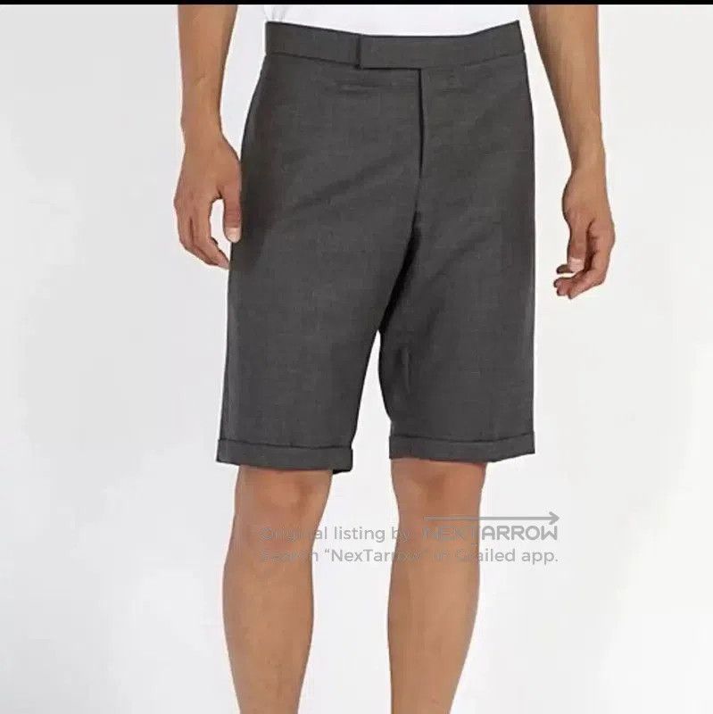 Thom Browne Thom Browne Gray Wool Men's Shorts . Size US 30 / EU 46 - 6 Thumbnail