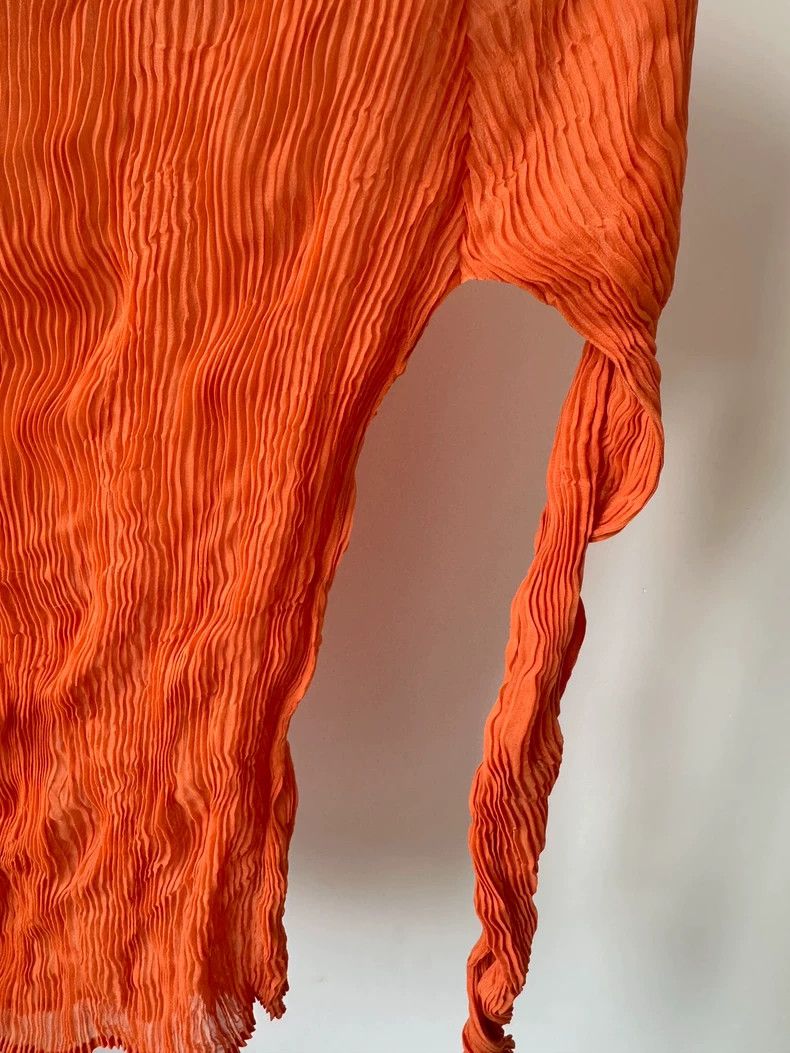 Issey Miyake Issey Miyake size:2 Orange main line willow long-sleeved s Size XS / US 0-2 / IT 36-38 - 5 Thumbnail