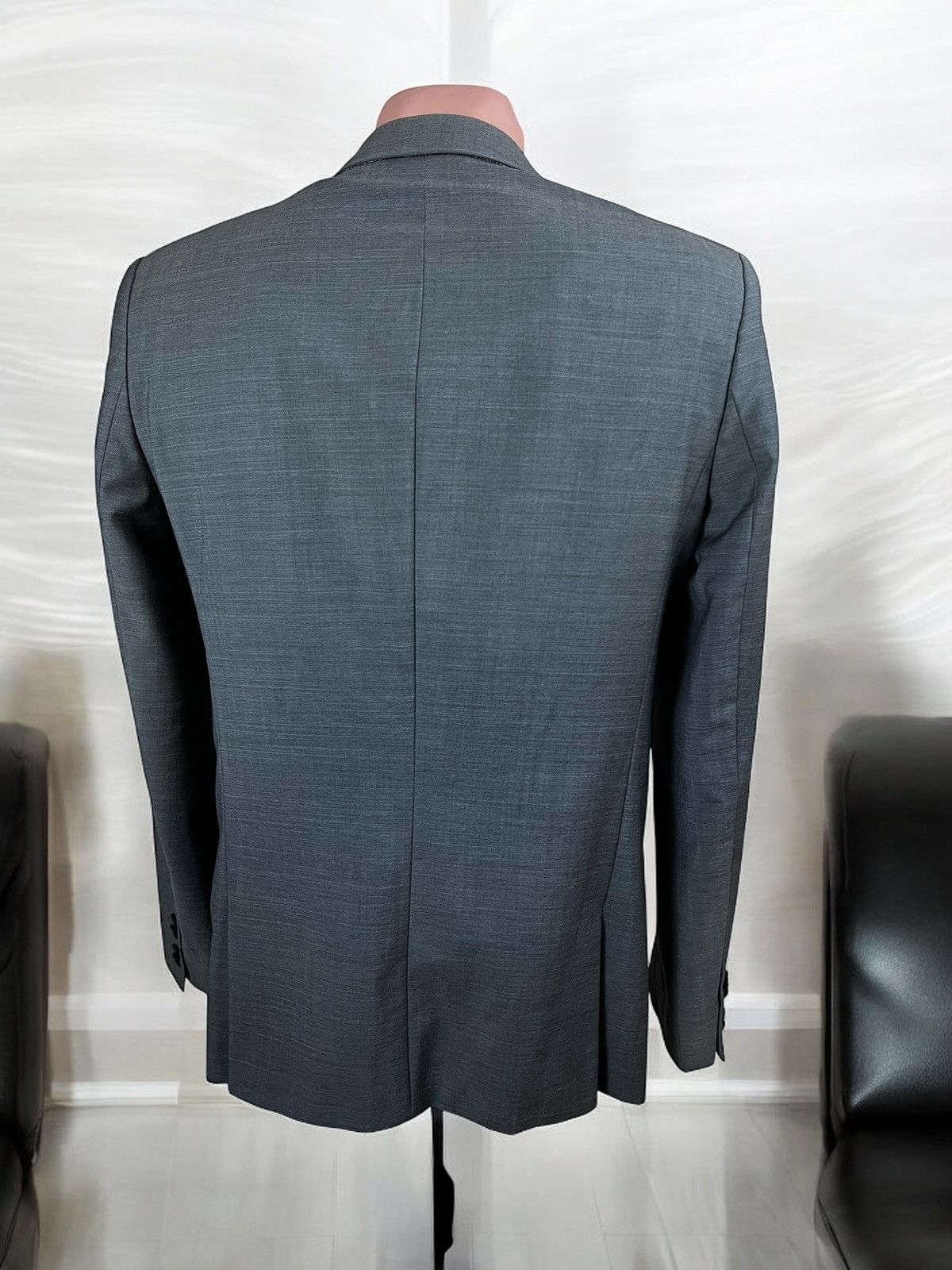 Hugo Hugo Boss Grey Wool Suit Jacket size 48 Size 40R - 3 Thumbnail