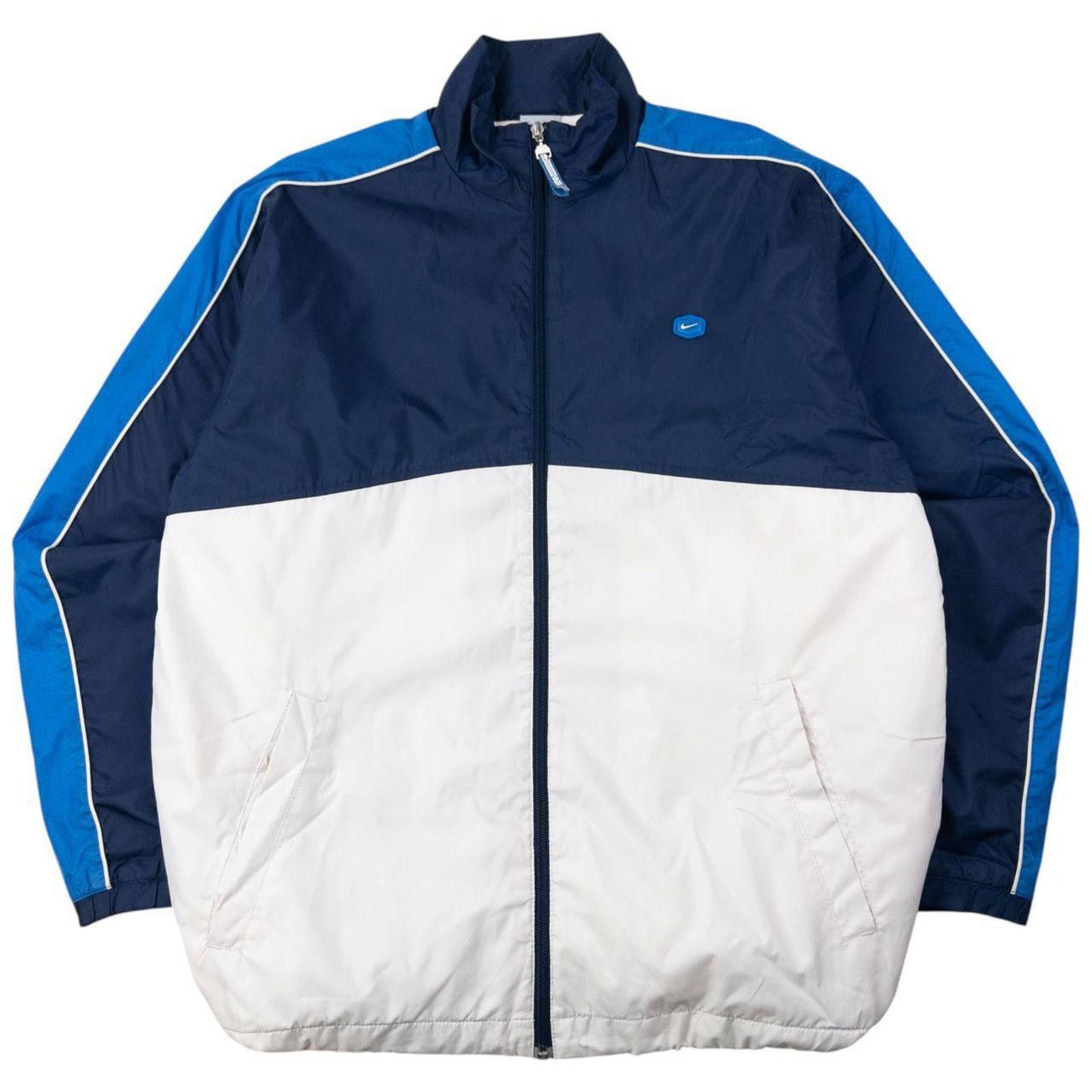 Nike Vintage 2000s Nike Fleece Lined Zip Up Jacket Size L Size US L / EU 52-54 / 3 - 1 Thumbnail