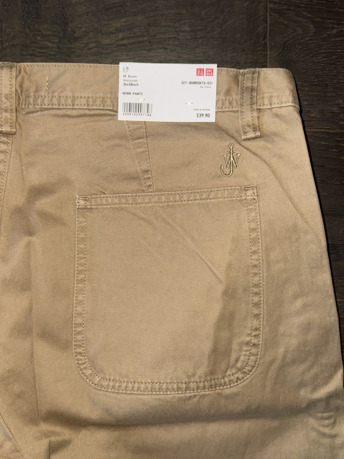 JW Anderson × Uniqlo J. W. Anderson x Uniqlo Work Pants Size US 36 / EU 52 - 7 Thumbnail