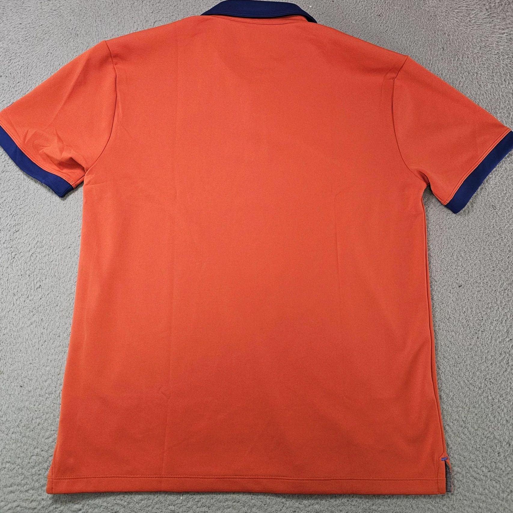 Vintage Twillory Polo Shirt Mens M Orange Blue Athletic Golf Performance Regular Short Sleeve Polo Mens Size US M / EU 48-50 / 2 - 5 Thumbnail