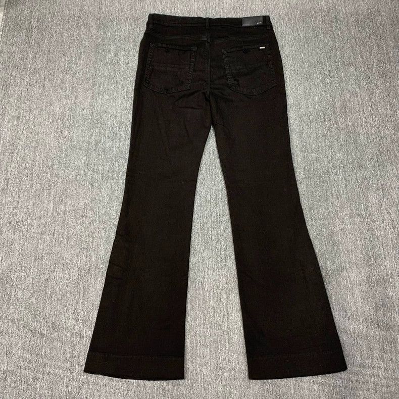 Amiri Amiri Black micro trousers, button-up trousers and jeans 25 Size US 36 / EU 52 - 2 Thumbnail