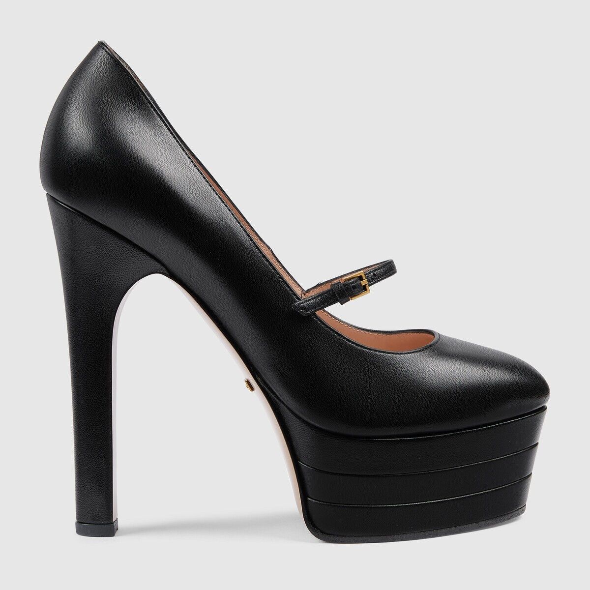 Gucci o1s1wg110225 High Heel Pumps in Black Size US 7.5 / IT 37.5 - 1 Thumbnail