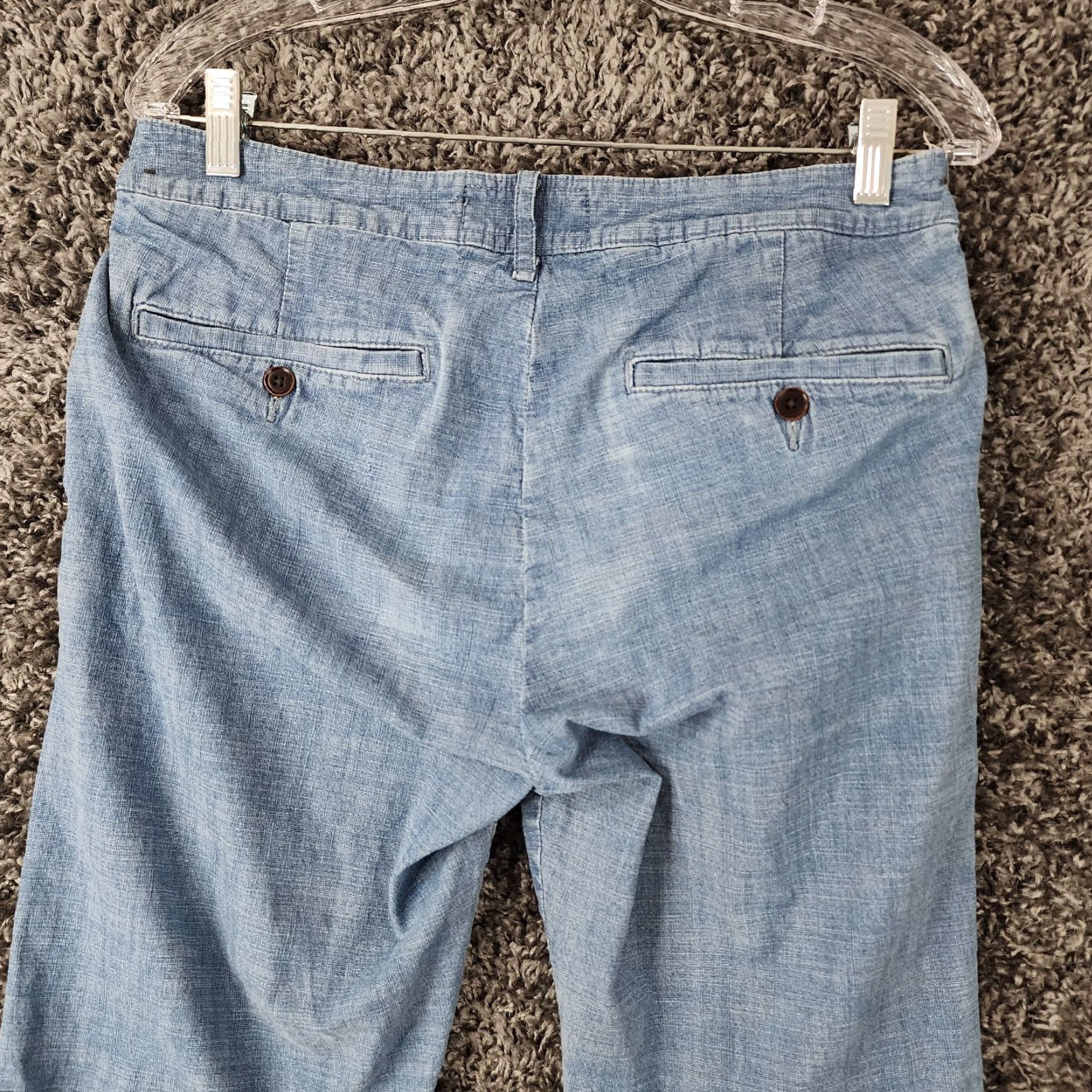 Abercrombie & Fitch VINTAGE? No. Abercrombie & Fitch Langdon Slim Jeans Women 30x30 Blue Stretch 30 Inseam 30 Slim Straight Womens - 30 blue stretch casual jeans Size 30" / US 8 / IT 44 - 7 Thumbnail