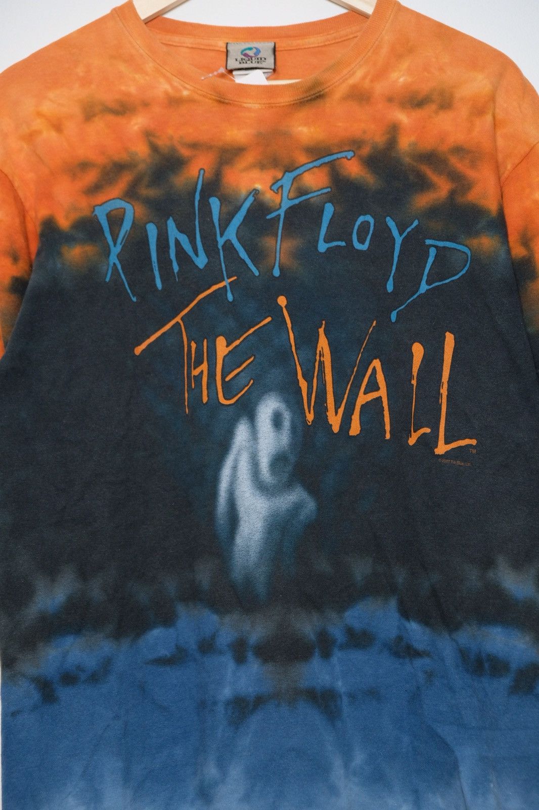 Band Tees × Liquid Blue × Vintage Vintage 2007 tie-dye Pink Floyd The Wall t-shirt Size US M / EU 48-50 / 2 - 2 Thumbnail