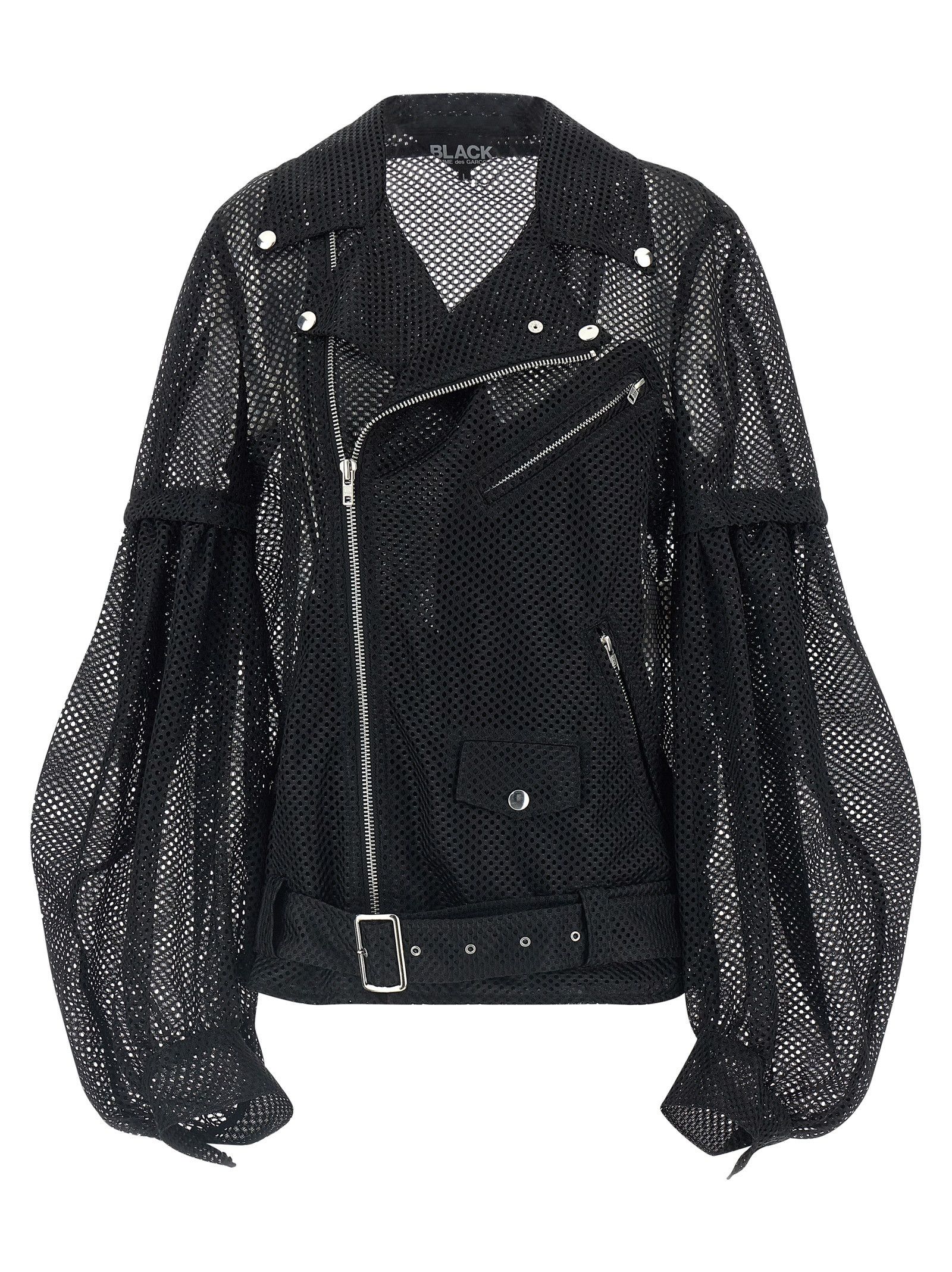 Comme des Garcons Black Mesh jacket Size US XL / EU 56 / 4 - 1 Thumbnail