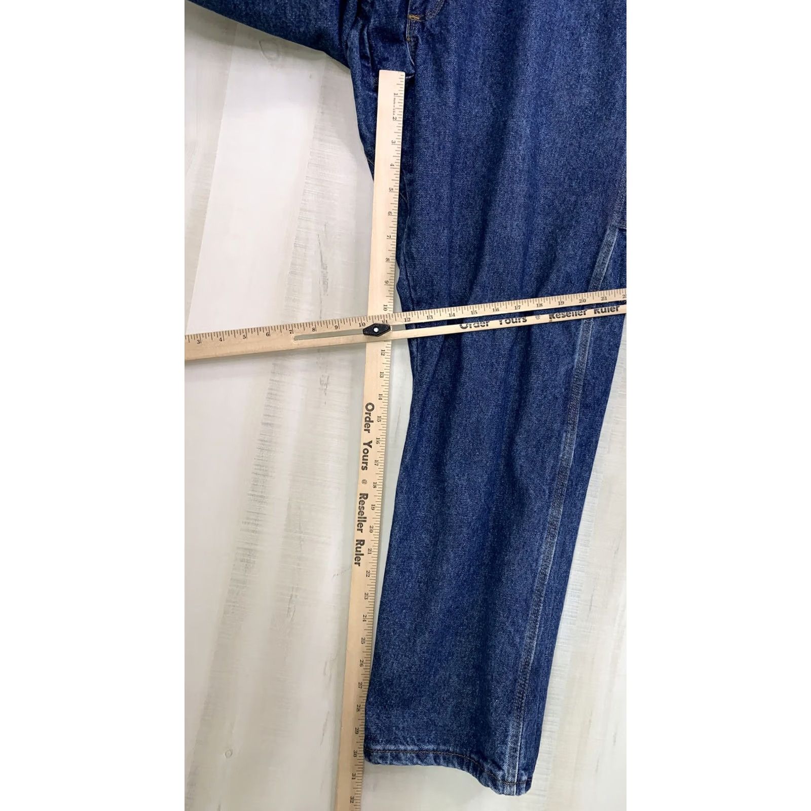 Wrangler Wrangler Jeans Mens 38x30 Flame-Resistant ARC Denim Work Straight Warp Riggs Size US 38 / EU 54 - 3 Thumbnail