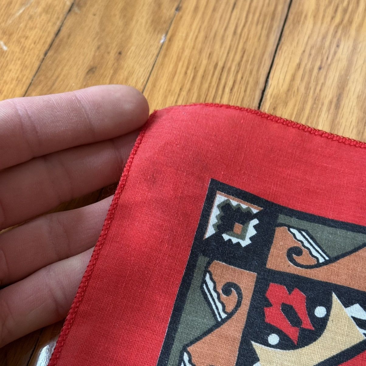 Vintage Vintage Wamcraft Bandana Southwest Native American Style Size ONE SIZE - 5 Thumbnail