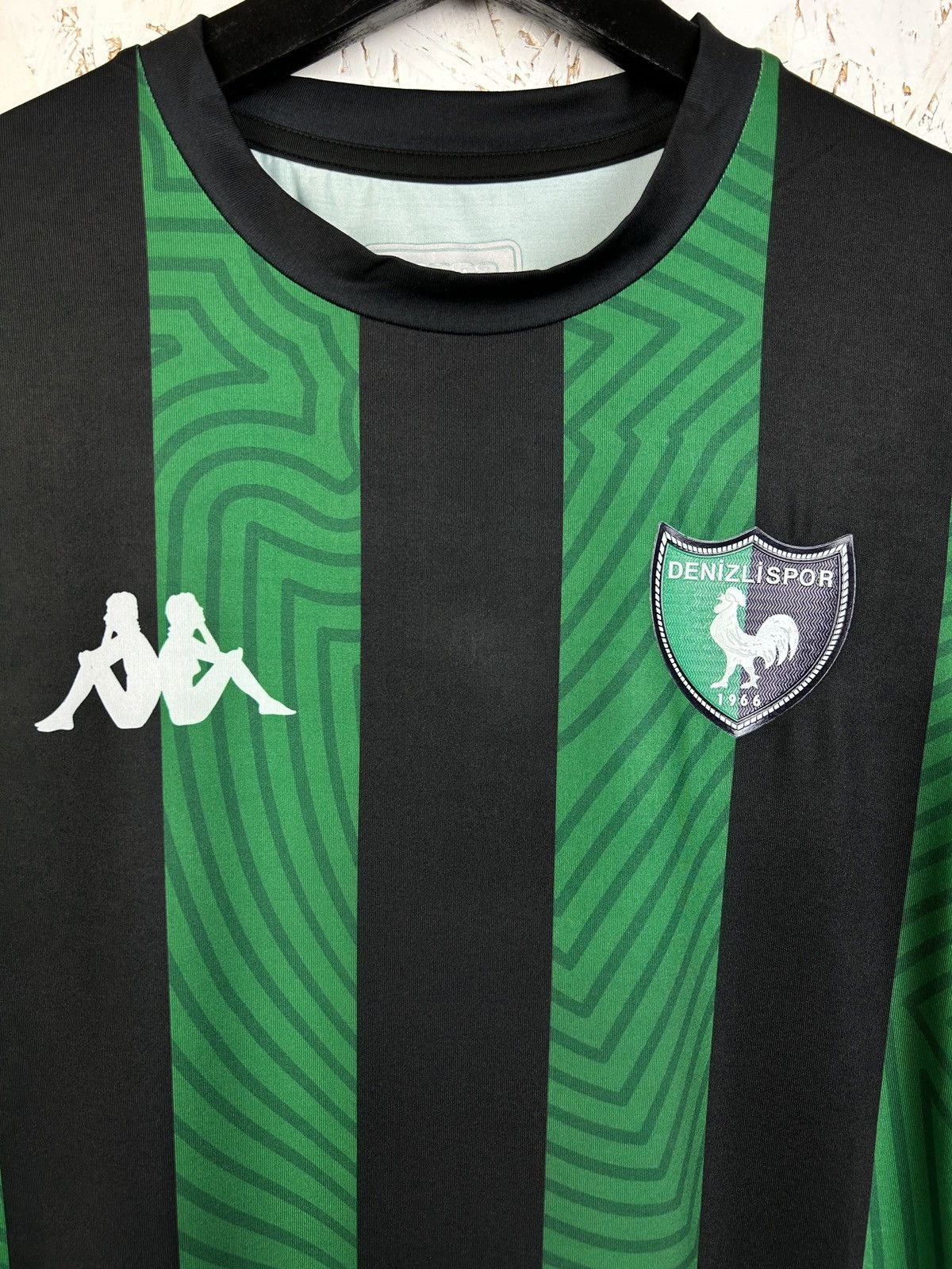 Kappa Denizlispor 2020/21 Home Kit Soccer Jersey Size S