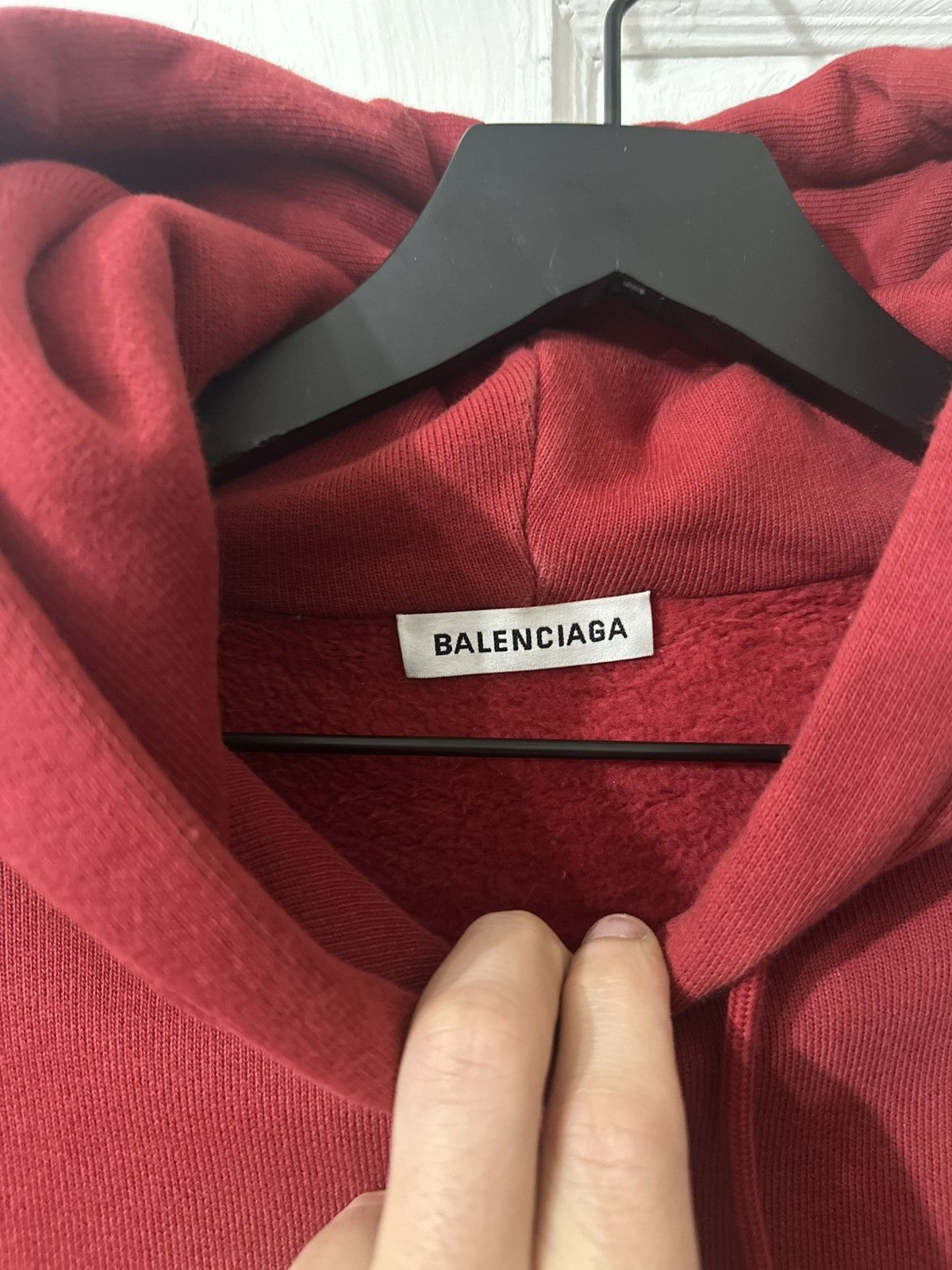 Balenciaga Oversized Crest Logo Hoodie Size US S / EU 44-46 / 1 - 5 Thumbnail