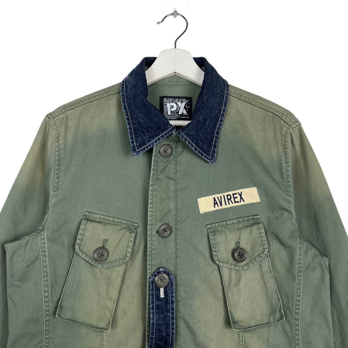 Avirex 🔥 AVIREX REBUILD MILITARY JACKET Size US L / EU 52-54 / 3 - 3 Thumbnail