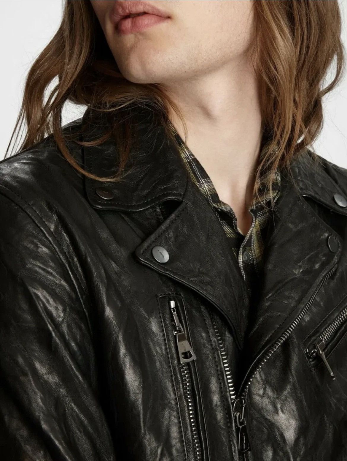 John Varvatos Chelsea Biker Jacket. EU 46 usa 36 Size US S / EU 44-46 / 1 - 21 Thumbnail