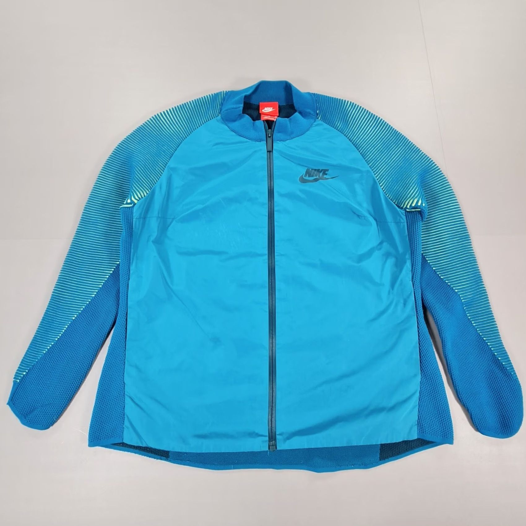 Nike Nike Womens Jacket Blue Medium Hooded Zipped Pockets Track Jacket Short Description 828292 351 Size M / US 6-8 / IT 42-44 - 2 Thumbnail