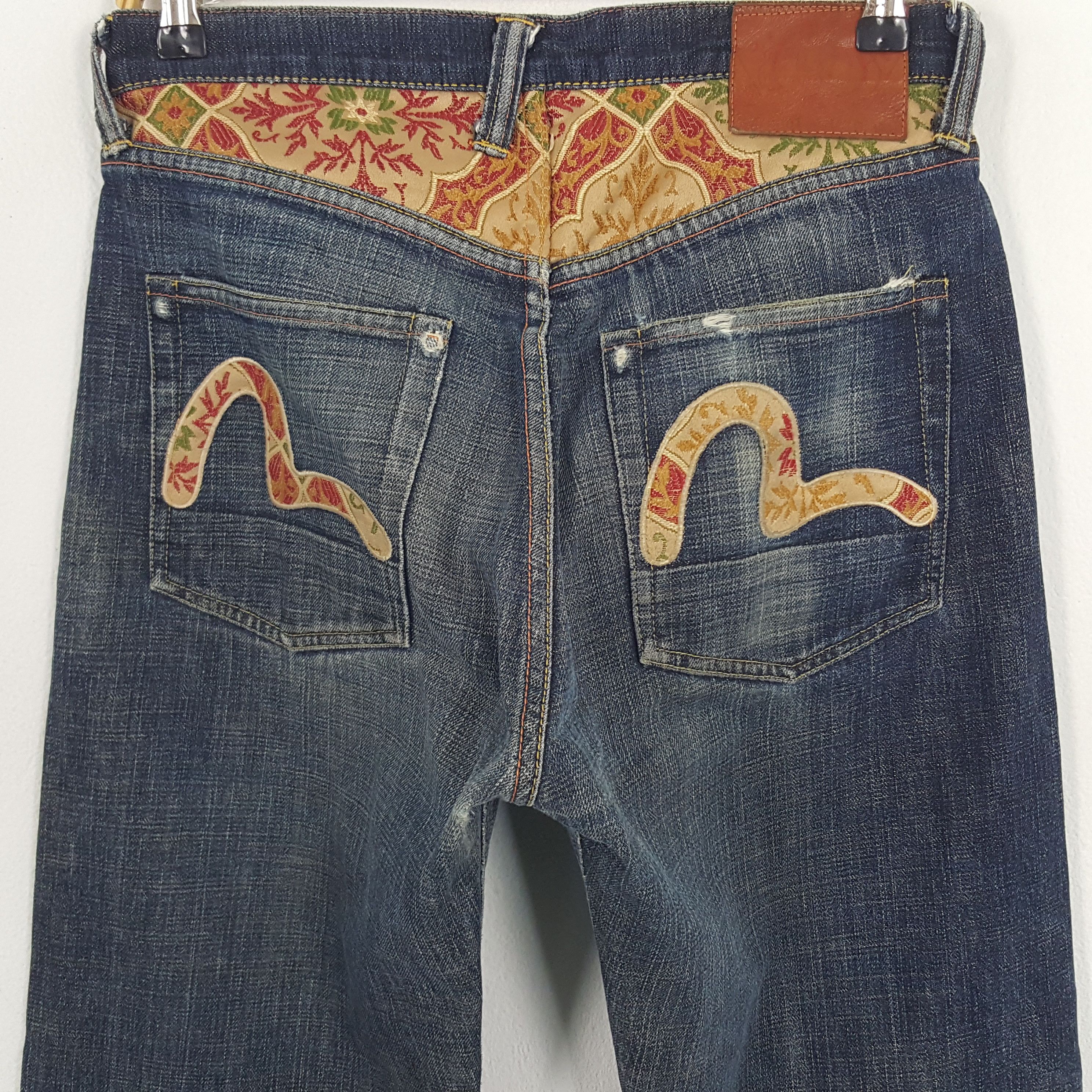 Evisu × Japanese Brand Vintage Evisu Japan Selvedge Custom Daicock Denim Jeans Size US 30 / EU 46 - 5 Thumbnail