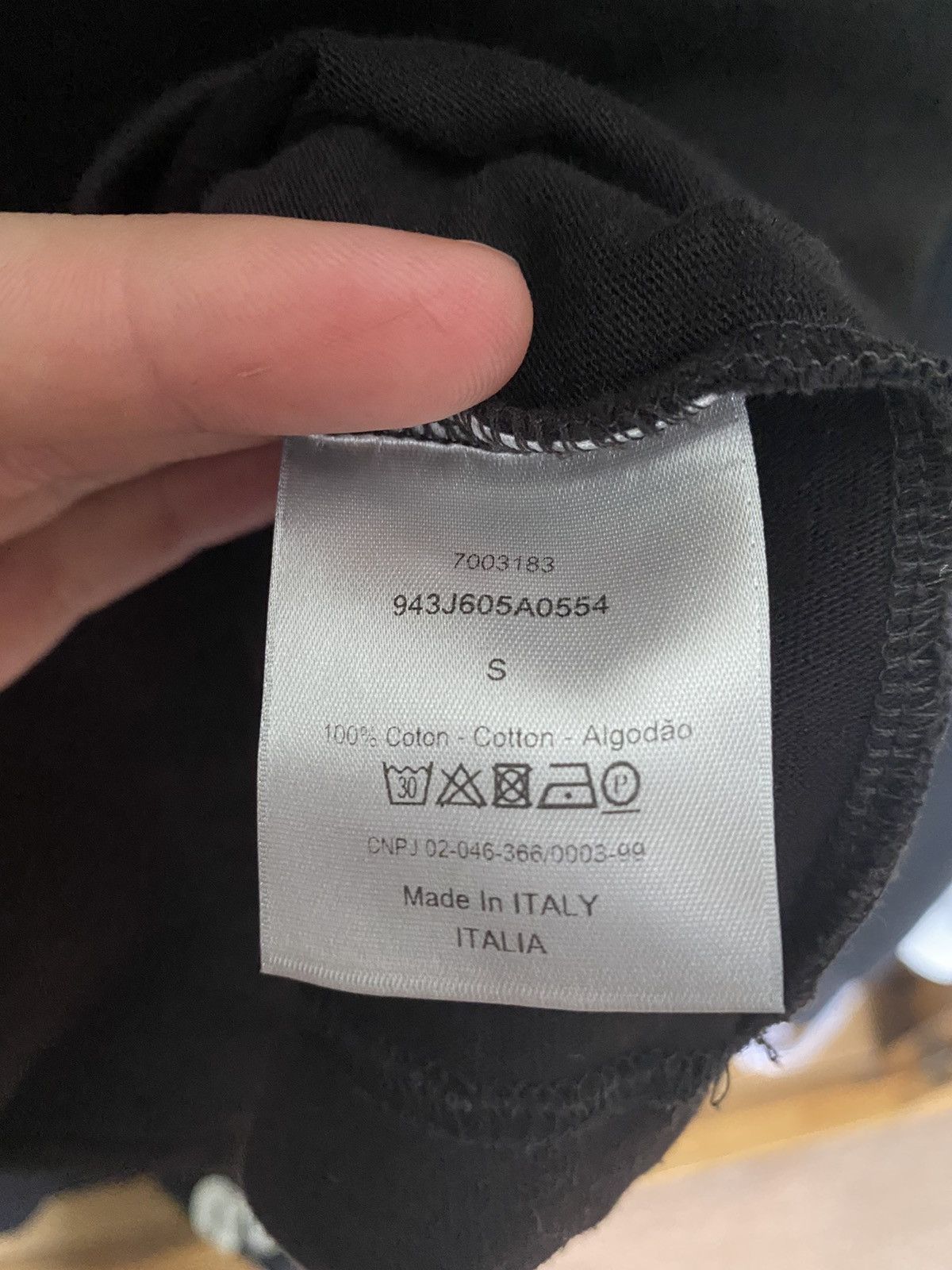 Dior CD Dior logo t shirt Size US S / EU 44-46 / 1 - 4 Thumbnail