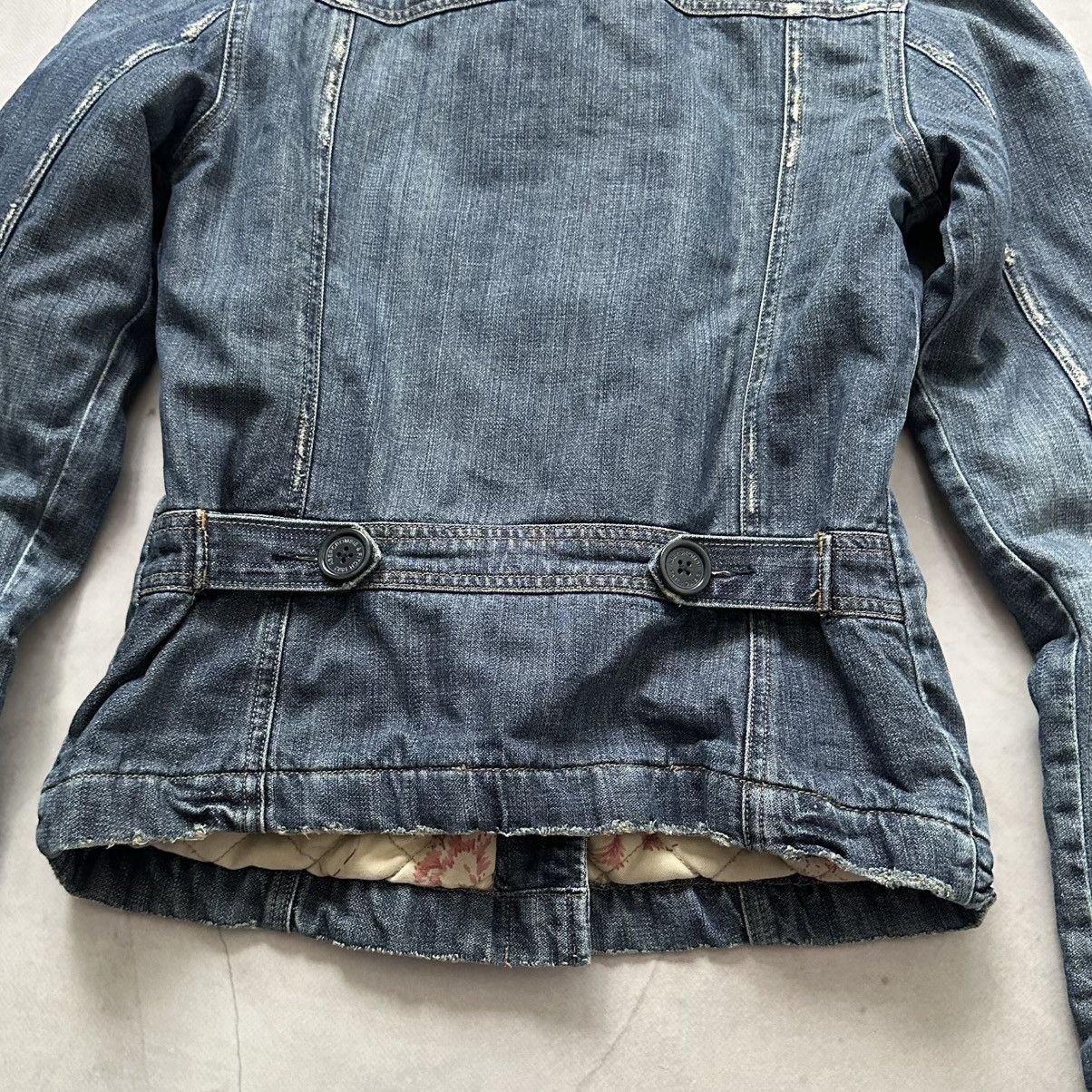 Hysteric Glamour × Undercover Abercrombie Fitch Napoleon Military Denim Jacket Fur Trim Size M / US 6-8 / IT 42-44 - 15 Thumbnail