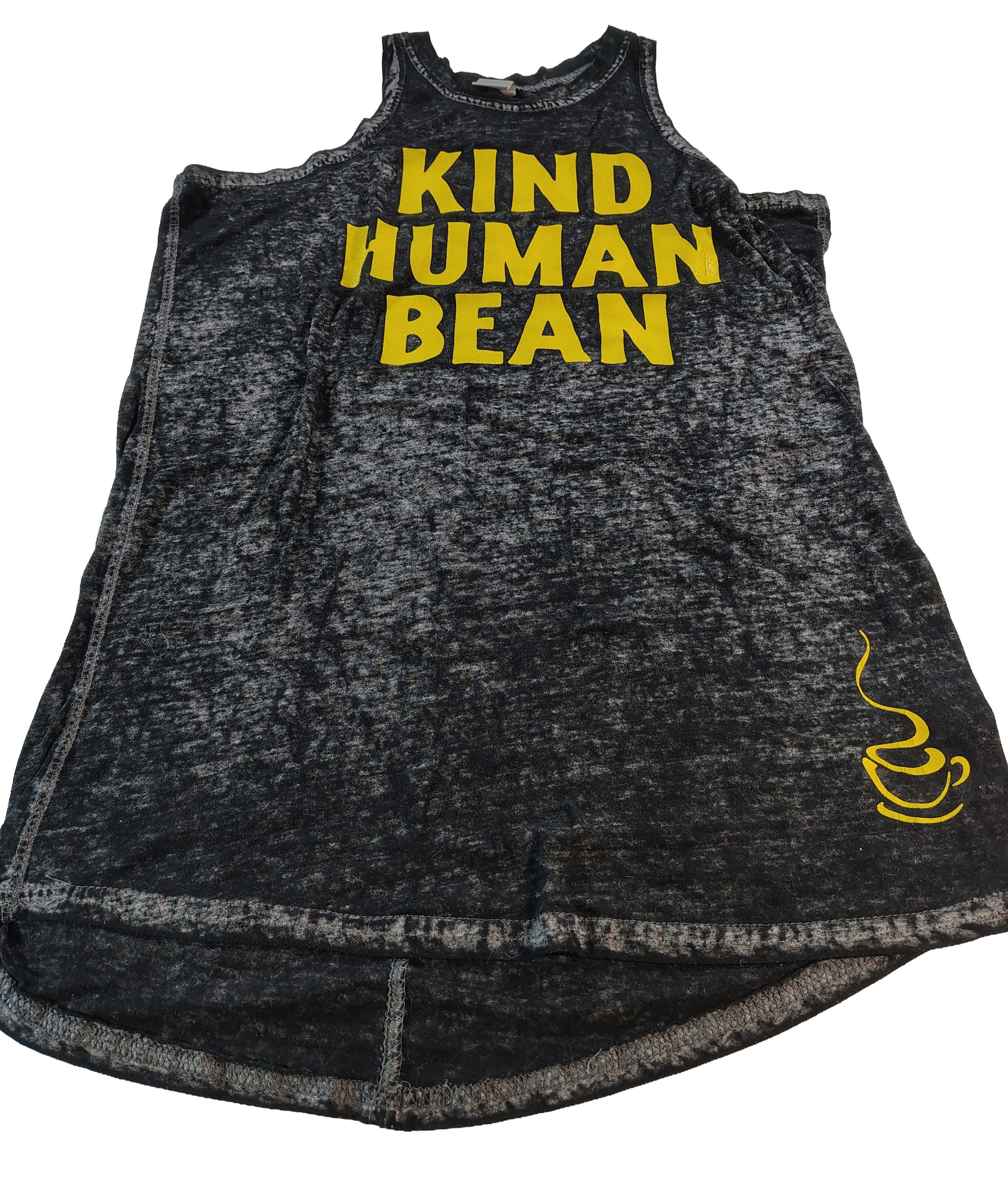 Other Men's Large "Kind Human Bean" Graphic Tank Top Size US L / EU 52-54 / 3 - 1 Thumbnail