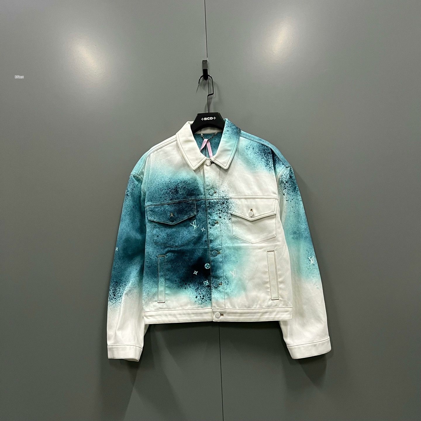Louis Vuitton Louis Vuitton Starry Sky Tie-Dye Denim Jacket Size US M / EU 48-50 / 2 - 1 Thumbnail