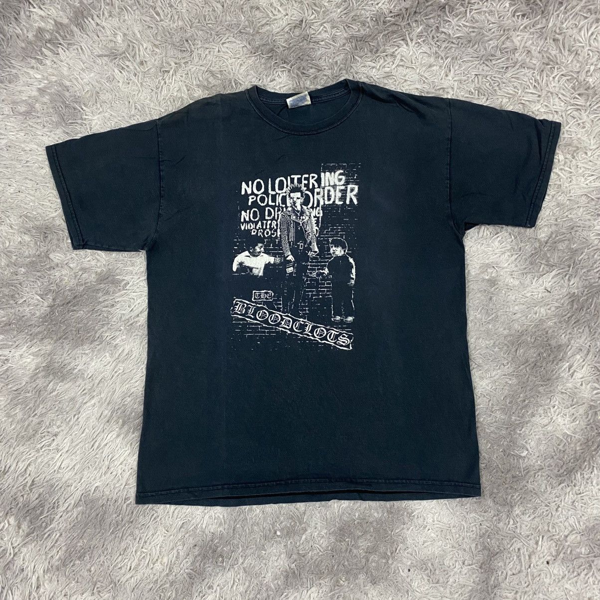 Band Tees × Hanes × Vintage Vintage Y2K Punk band the bloodclots Size US L / EU 52-54 / 3 - 1 Thumbnail