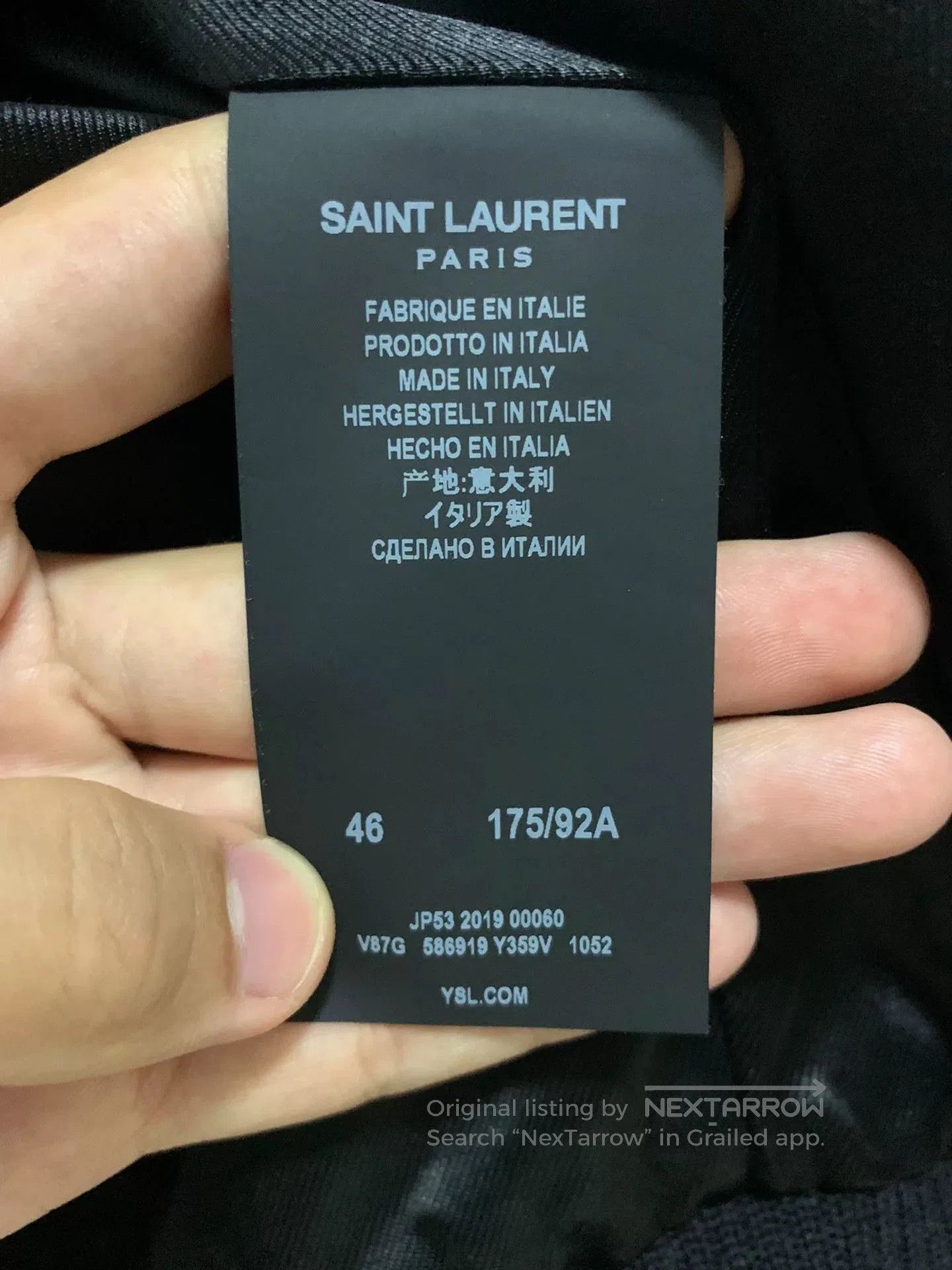 Saint Laurent Paris Saint Laurent Multi-Color Polka Dot Jacket. Size US S / EU 44-46 / 1 - 4 Thumbnail