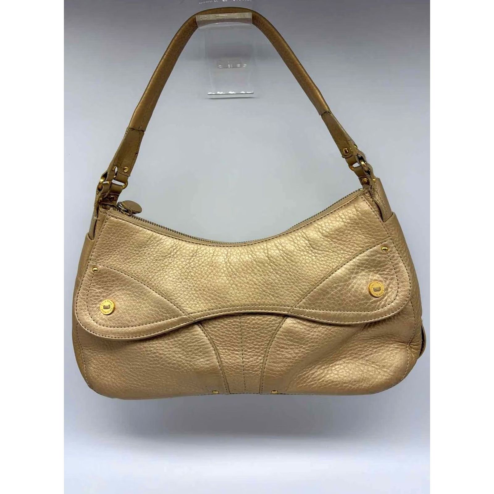 Cole Haan Cole Haan Pebbled Tan Shoulder Bag Size ONE SIZE - 2 Thumbnail