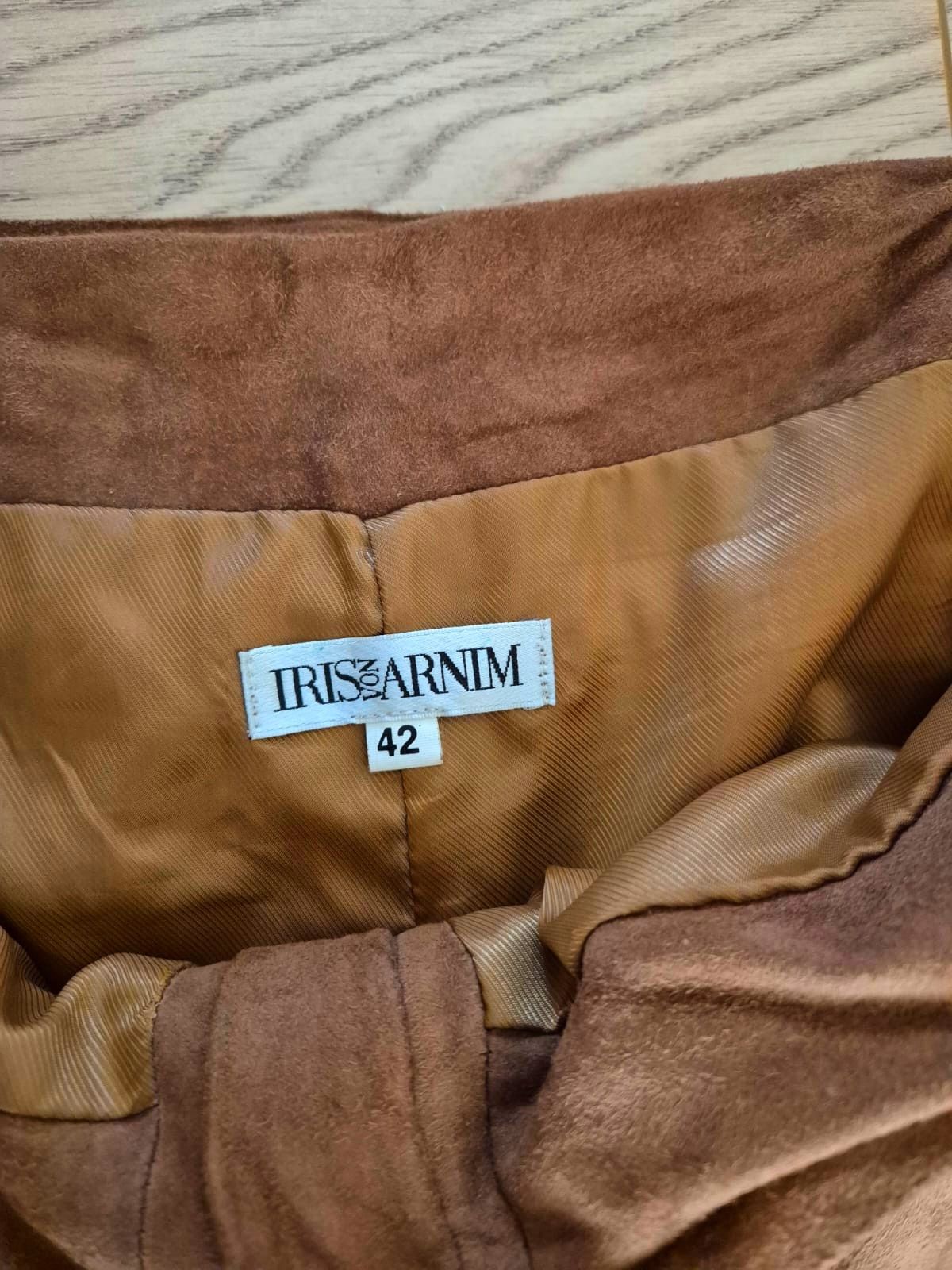 Iris von Arnim Iris Von Arnim Leather Pants Size 30" / US 8 / IT 44 - 9 Thumbnail