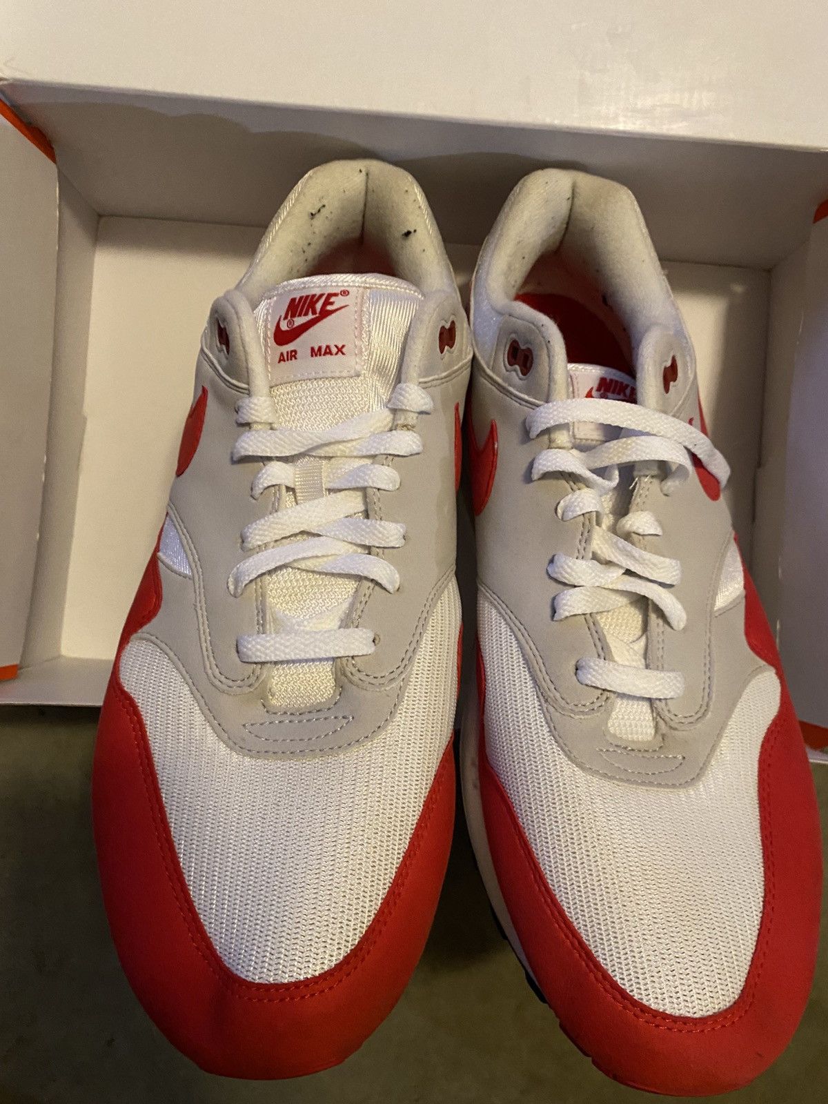 Nike Nike Air Max 1 Anniversary Red Size US 14 / EU 47 - 6 Thumbnail