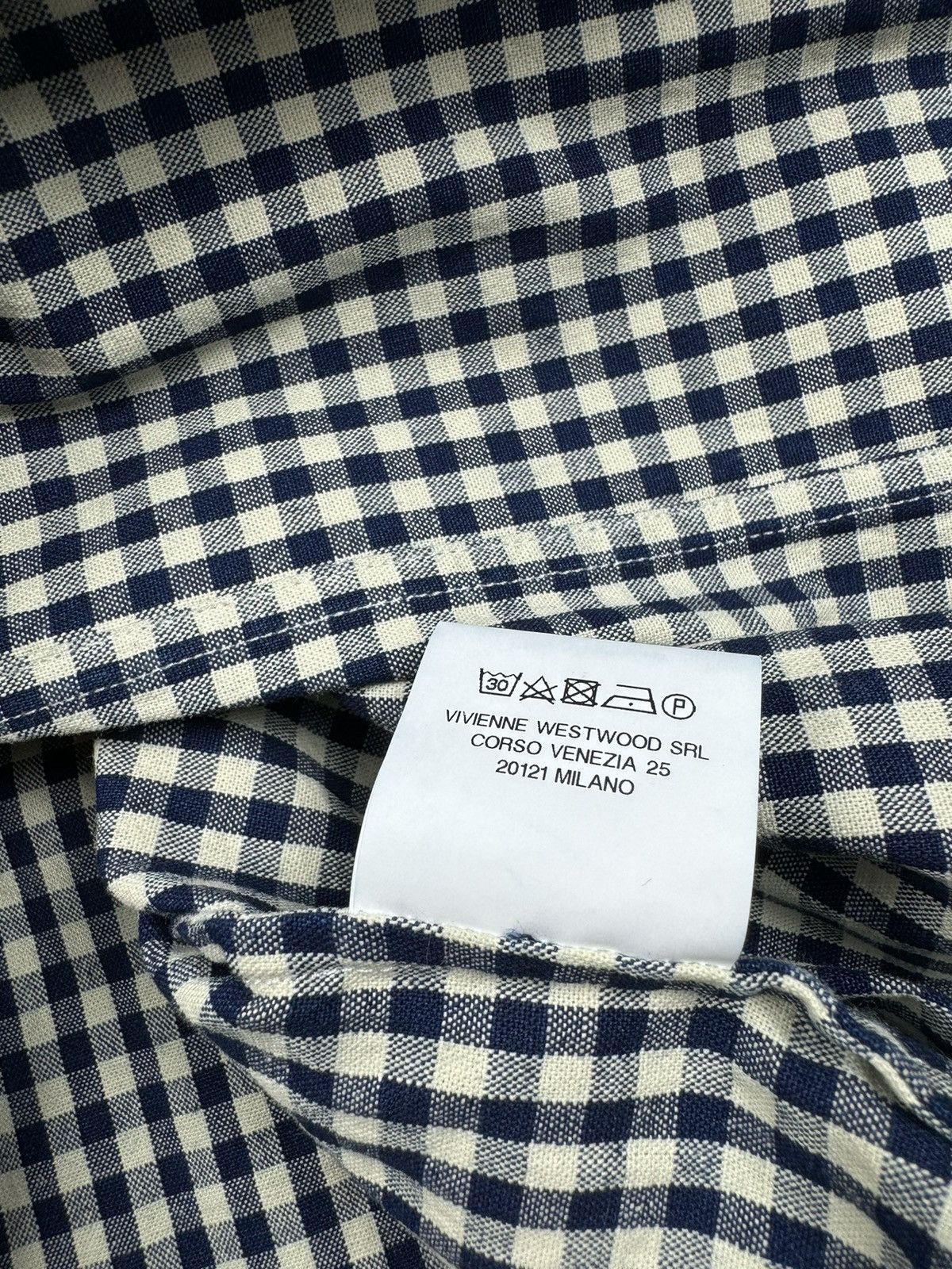 Vivienne Westwood Vivienne Westwood Anglomania Graffiti Heart Shirt Gingham 44 Size M / US 6-8 / IT 42-44 - 7 Thumbnail