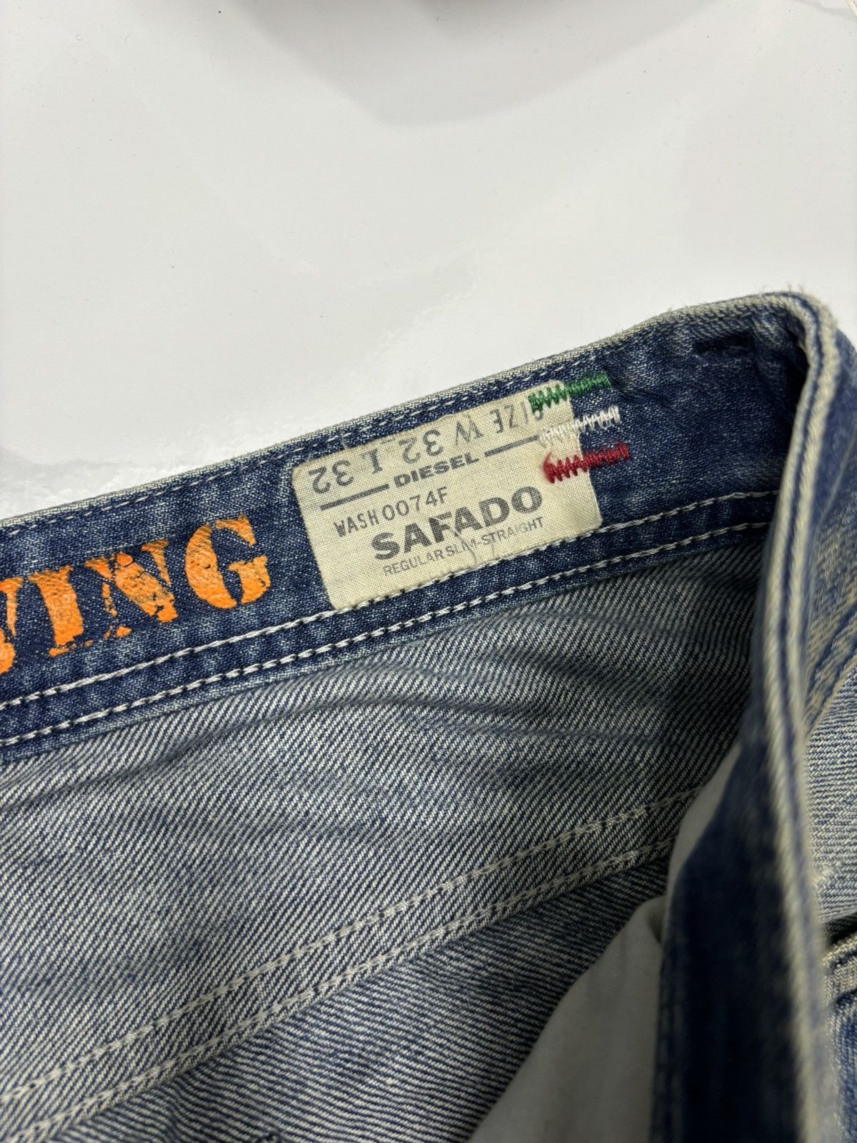 Diesel Vintage Diesel Baggy Jeans Distressed Denim Cropped Size US 34 / EU 50 - 11 Thumbnail