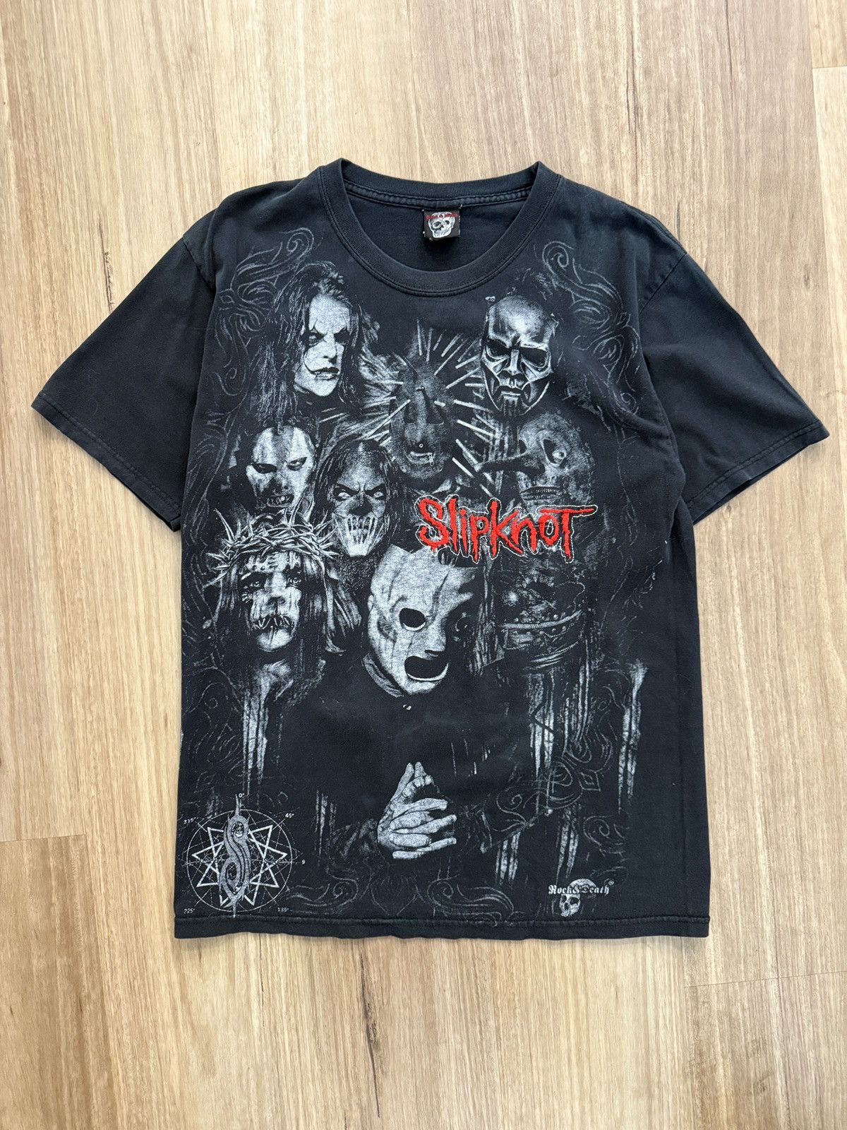 Iron Maiden Vintage 90s Slipknot Mexican Band T-Shirt Size Medium Size US M / EU 48-50 / 2 - 1 Thumbnail