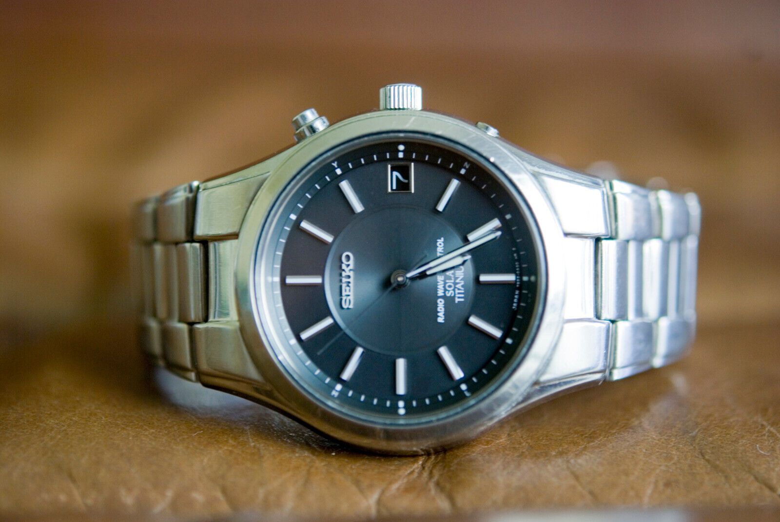 Seiko SEIKO 7B22-0AD0 Solar RadioWave Control Titanium Men's Watch Size ONE SIZE - 10 Thumbnail